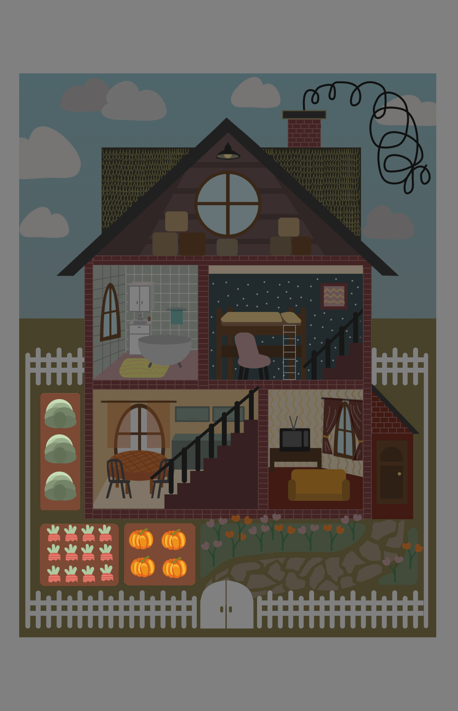 web-game DACHA — Изображение №3 — Интерфейсы, Брендинг на Dprofile