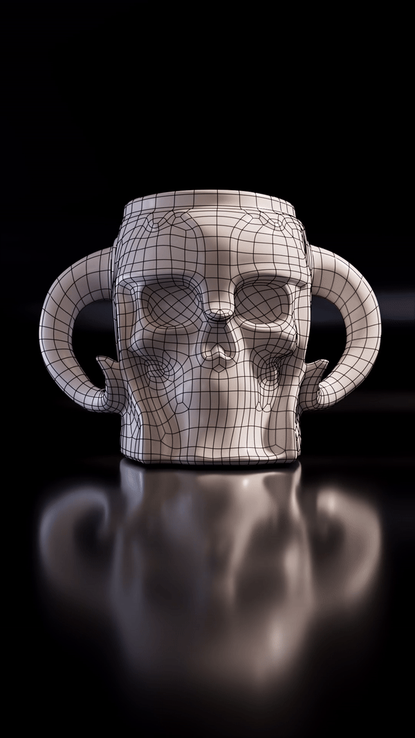 3DScan Skull — Изображение №4 — Графика, 3D на Dprofile