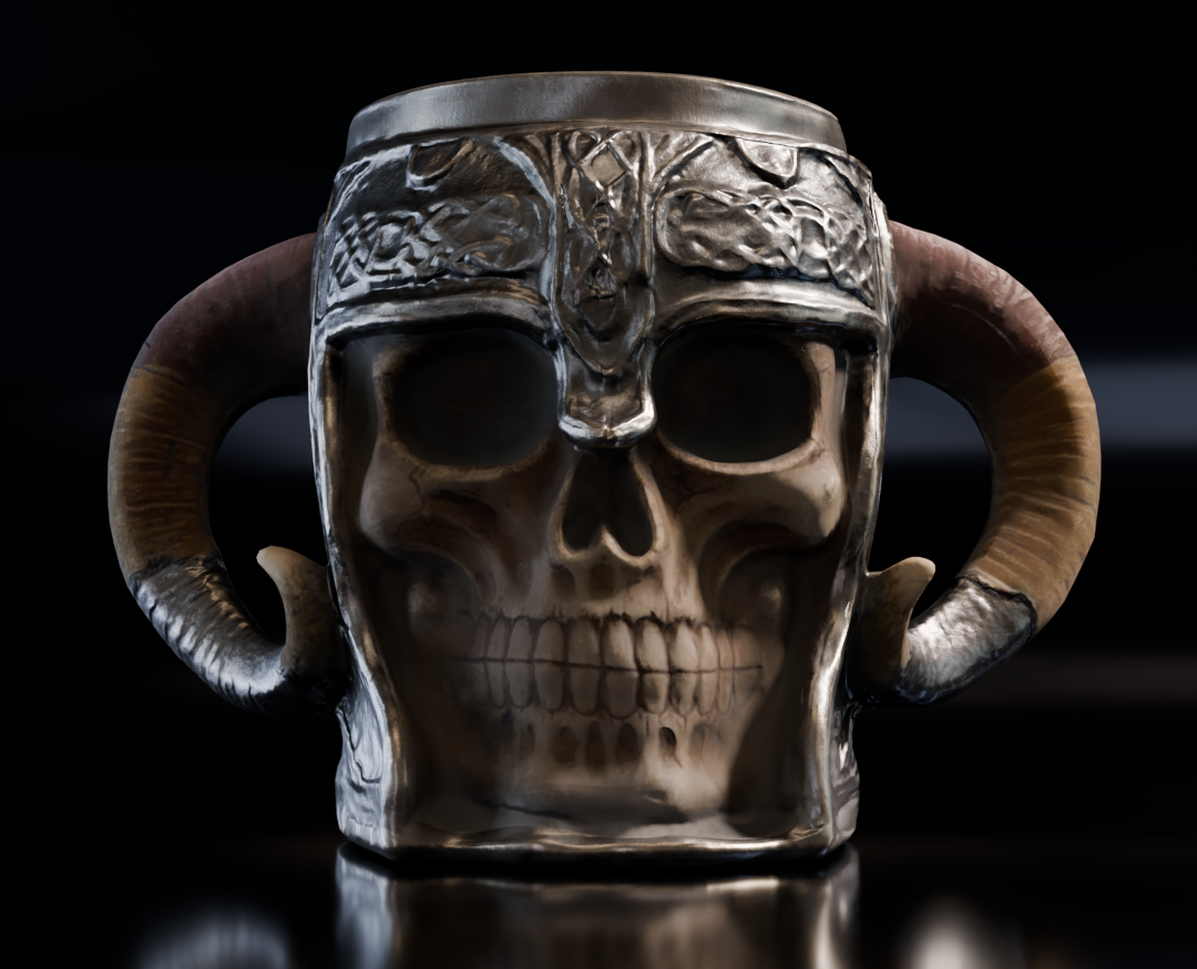 3DScan Skull — Графика, 3D на Dprofile