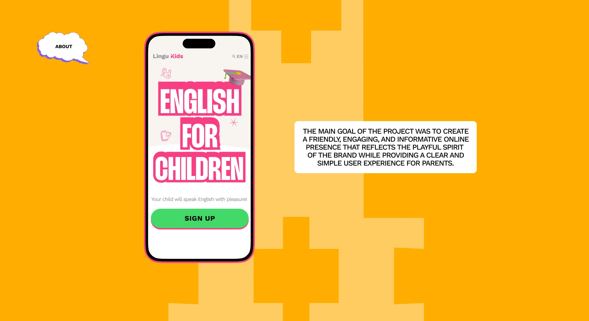 LINGUKIDS | CORPORATE WEBSITE — Изображение №2 — Интерфейсы на Dprofile