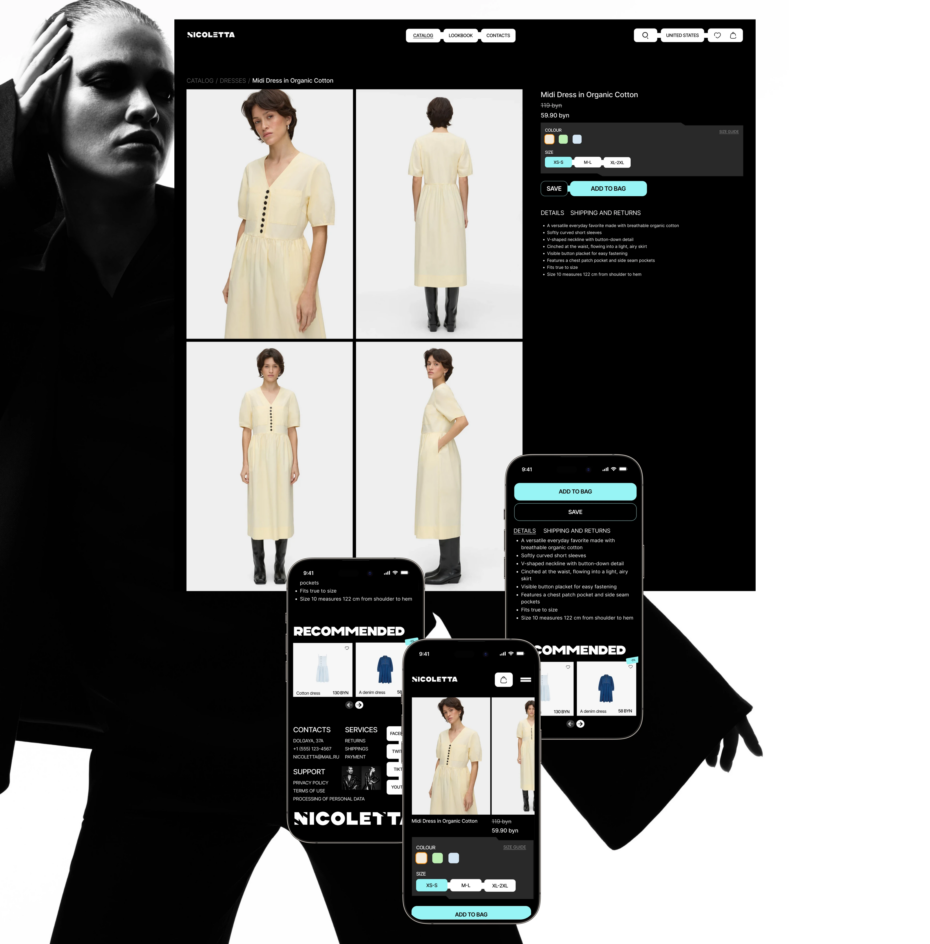 E-COMMERCE | NICOLETTA — Изображение №7 — Интерфейсы на Dprofile
