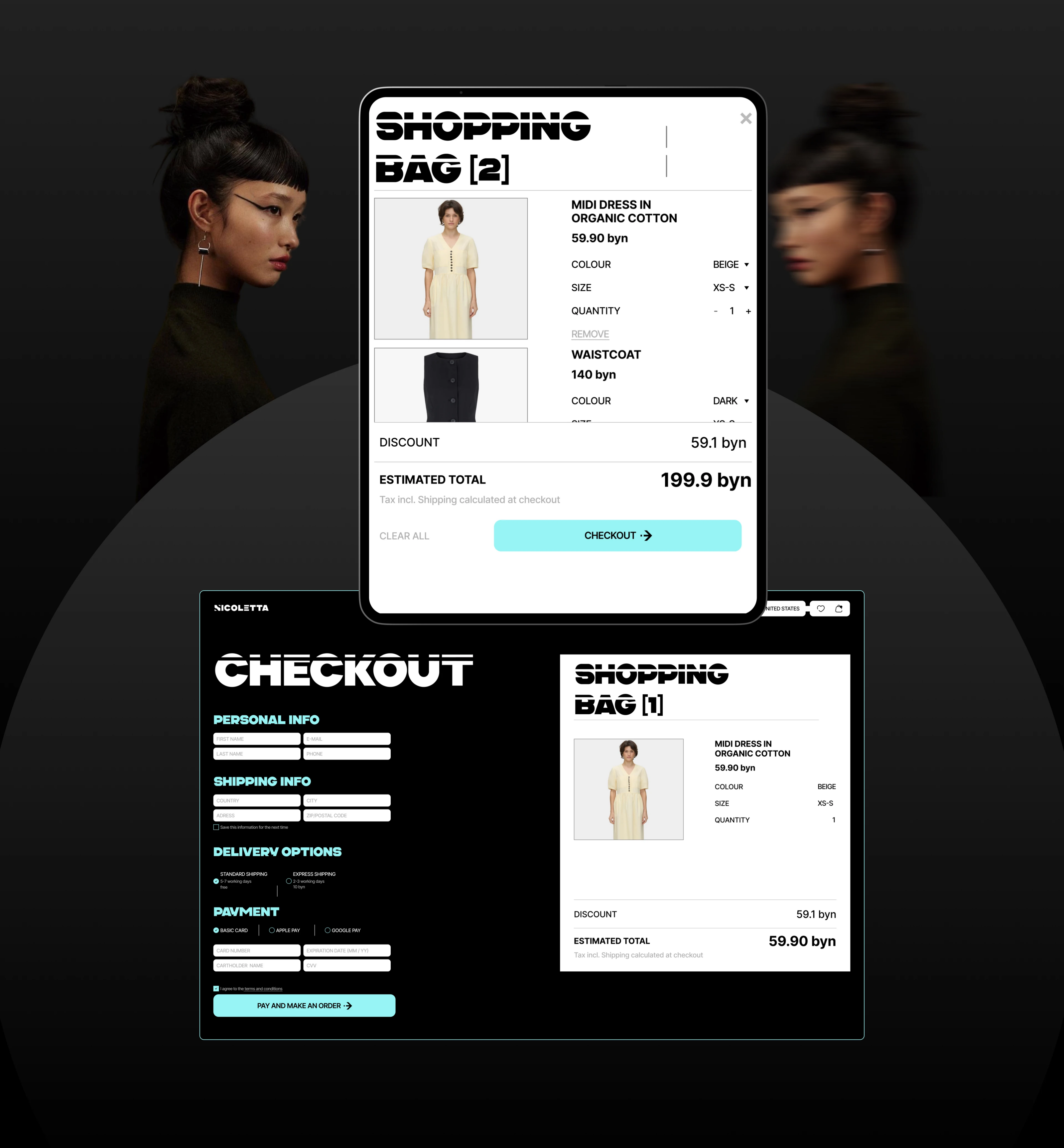 E-COMMERCE | NICOLETTA — Изображение №9 — Интерфейсы на Dprofile