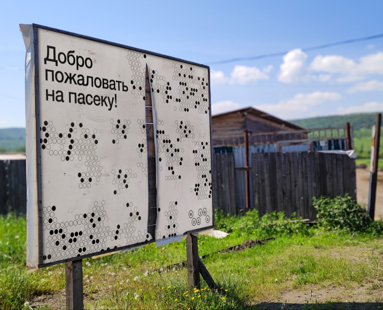 Айдентика пасеки «Медуша» на Dprofile