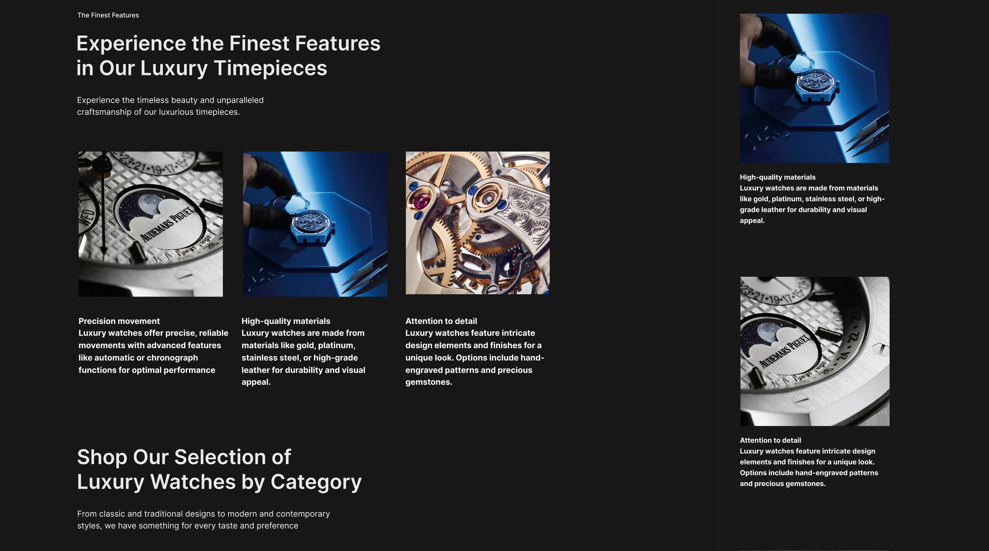 Relex | Online shop for luxury watches — Изображение №8 — Интерфейсы на Dprofile