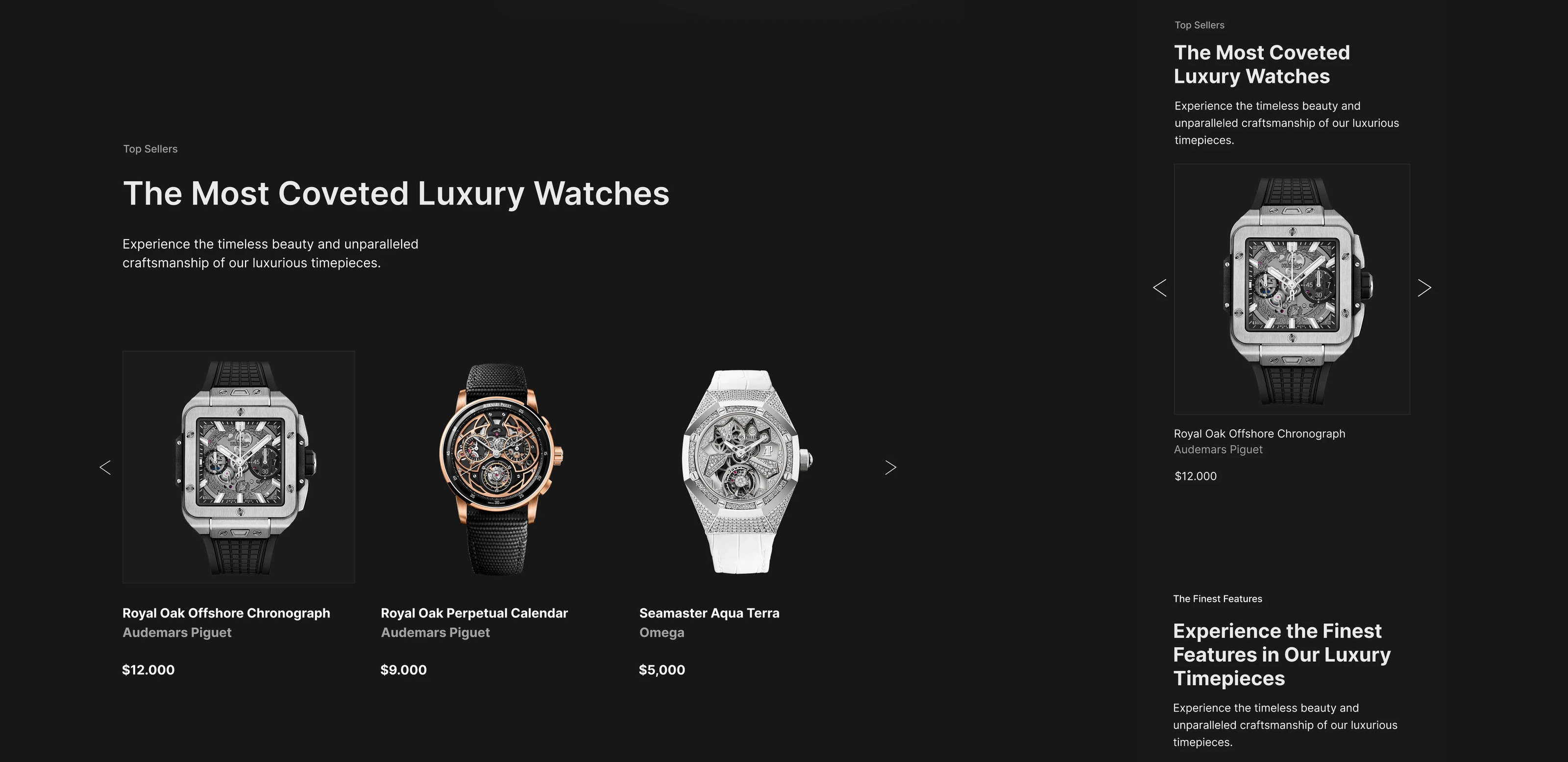 Relex | Online shop for luxury watches — Изображение №7 — Интерфейсы на Dprofile