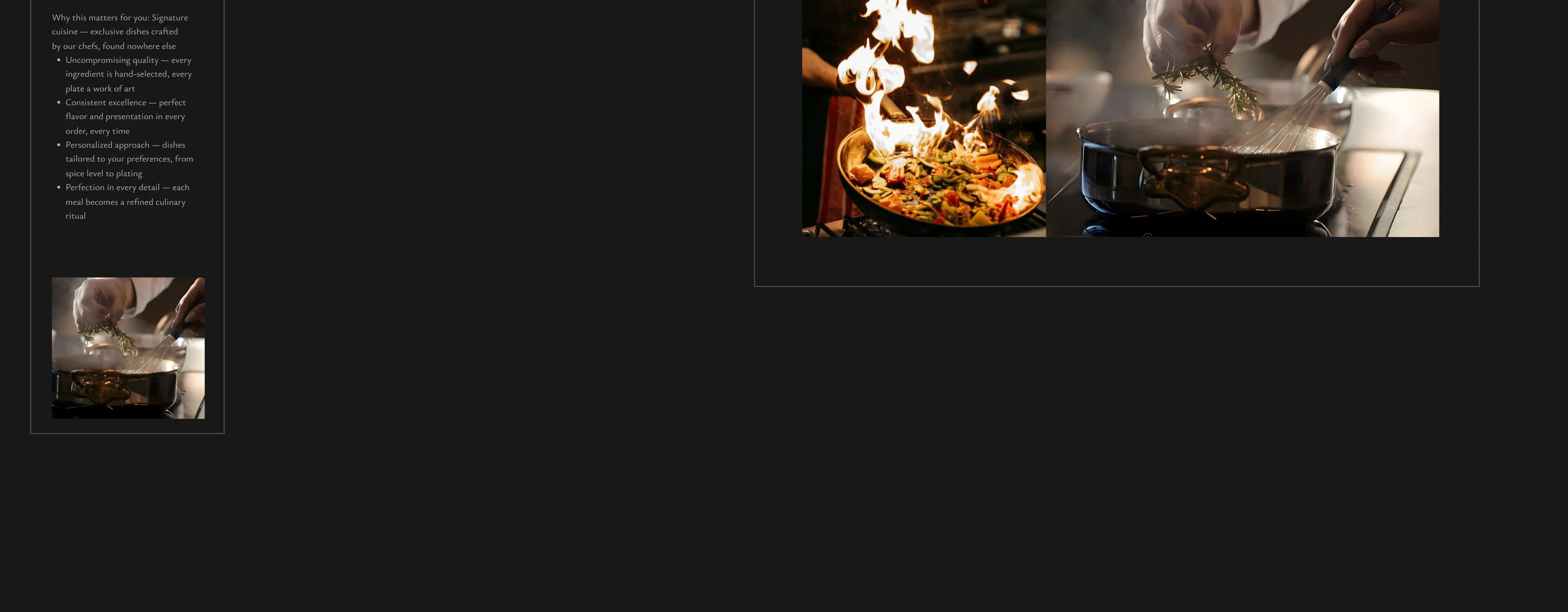 Maison d’Or | Signature Restaurant Branding — Изображение №18 — Интерфейсы на Dprofile