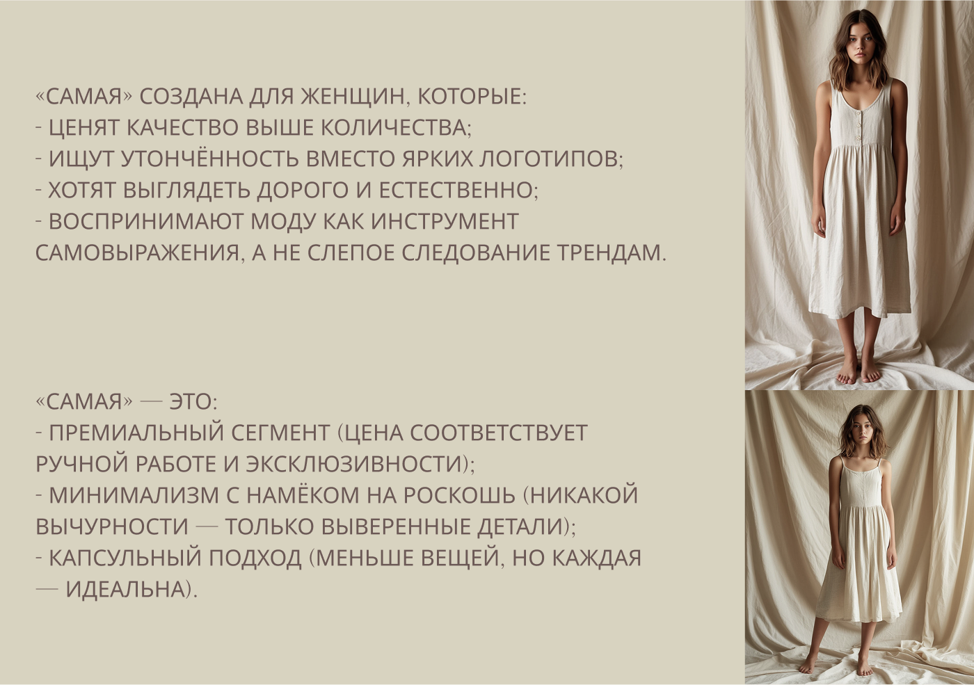 САМАЯ брэнд женской одежды — Изображение №9 — Брендинг на Dprofile