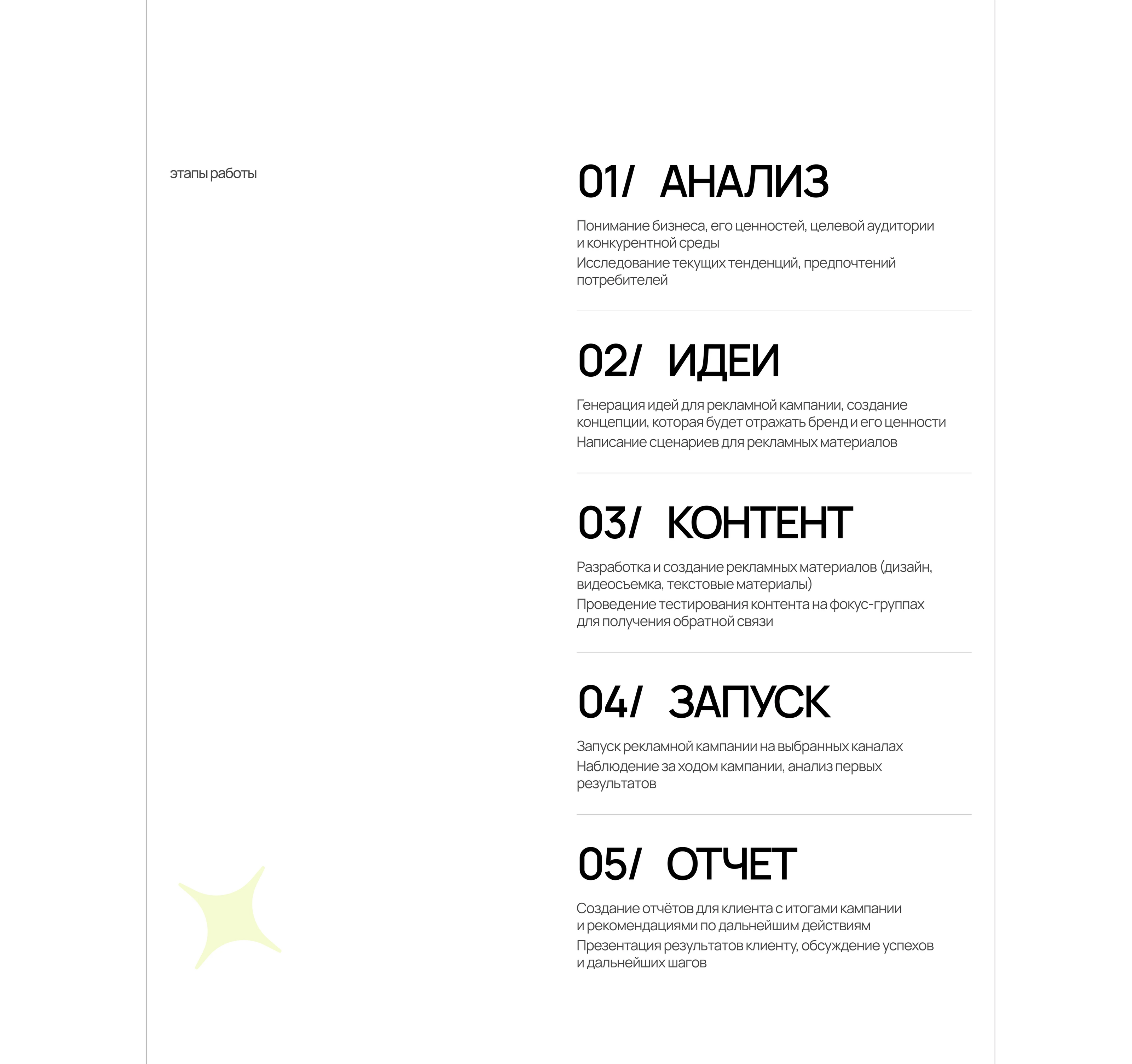 Лендинг для рекламного агентства — Изображение №19 — Интерфейсы, Маркетинг на Dprofile