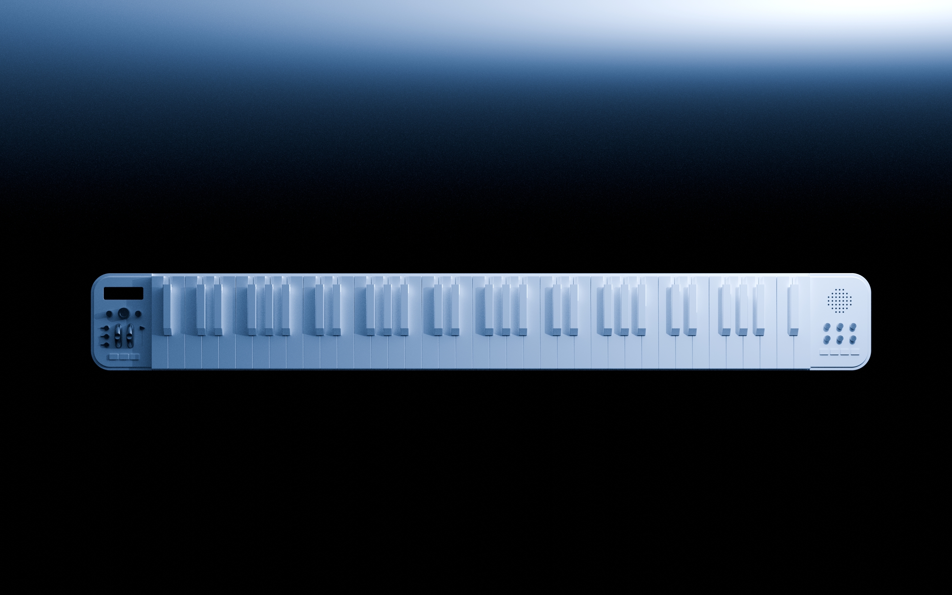 Промышленный дизайн и визуализация midi-клавиатуры Voyager — Изображение №4 — 3D на Dprofile