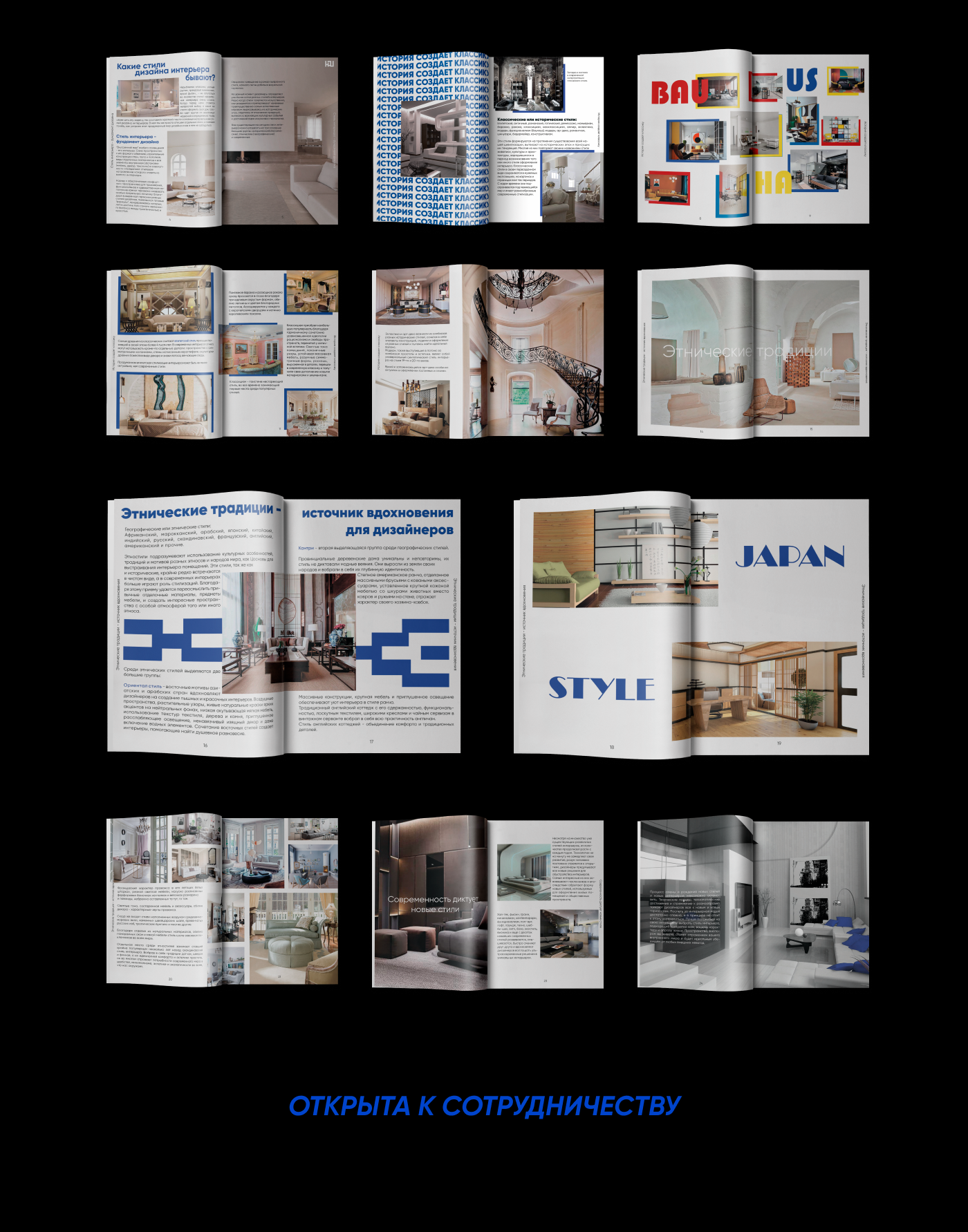 Журнал дизайна интерьера "HAUS" — Изображение №5 — Графика на Dprofile