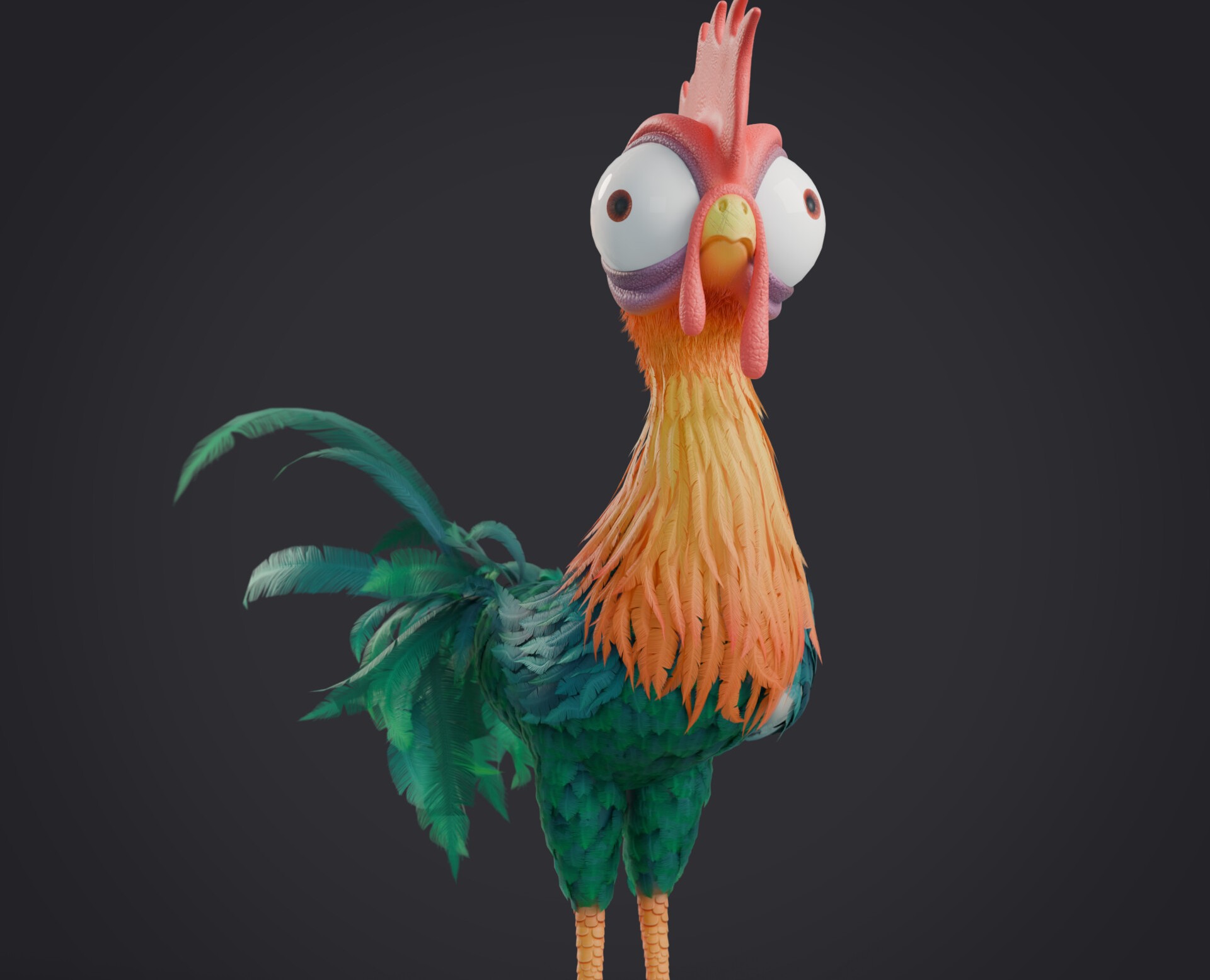 HeyHey — 3D, Анимация на Dprofile