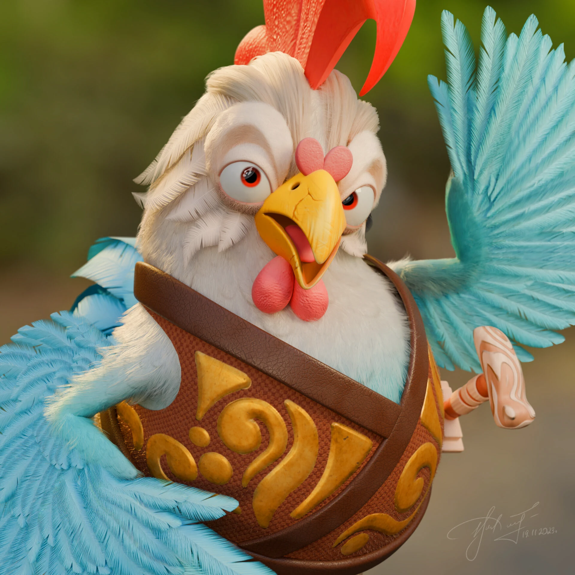 Петух Петр — Изображение №1 — 3D, Анимация на Dprofile