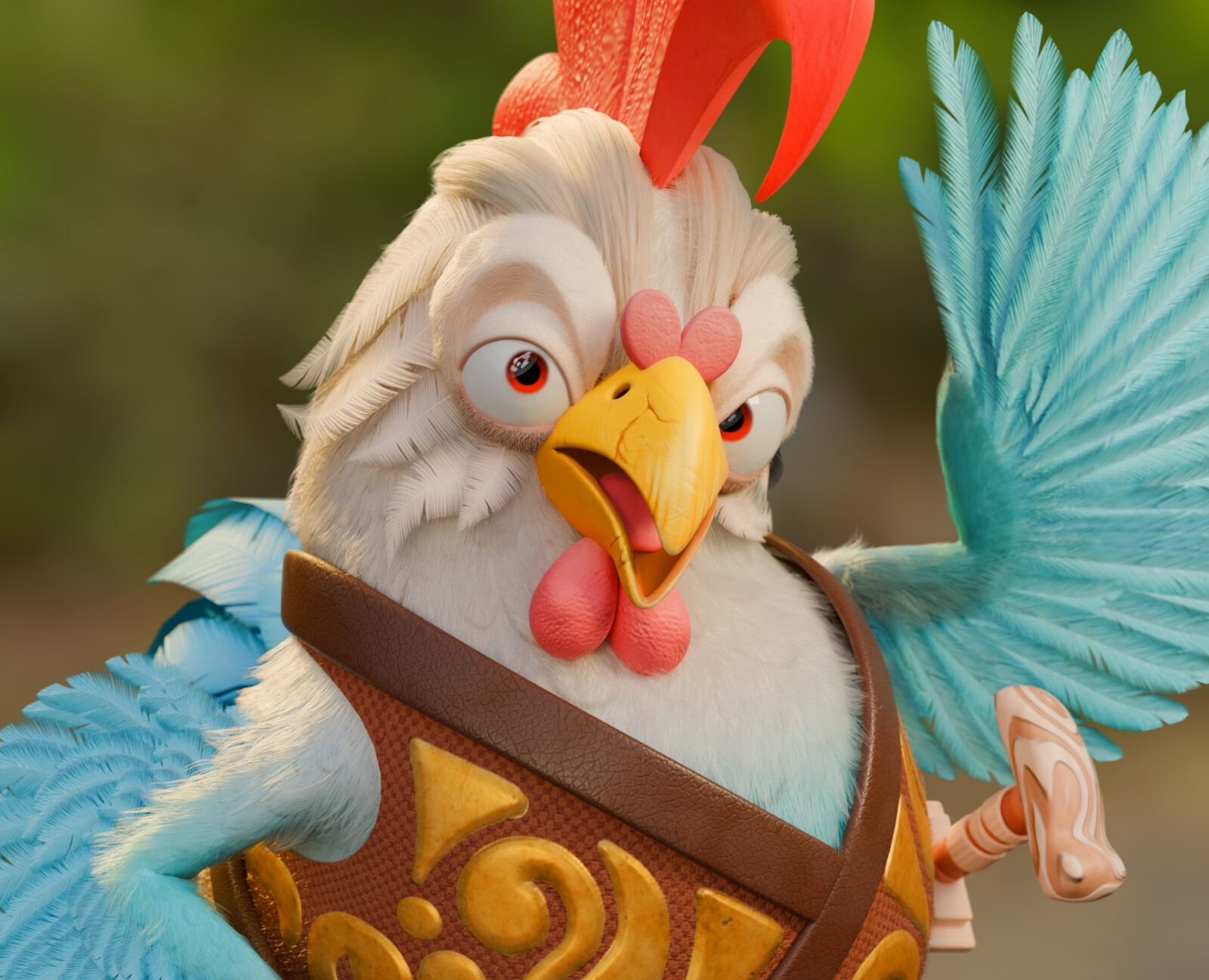 Петух Петр — 3D, Анимация на Dprofile