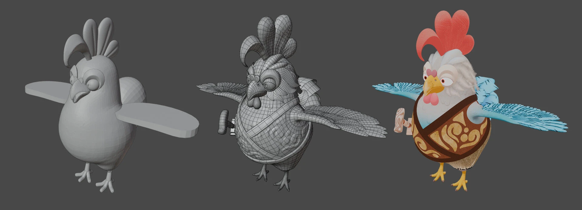 Петух Петр — Изображение №2 — 3D, Анимация на Dprofile