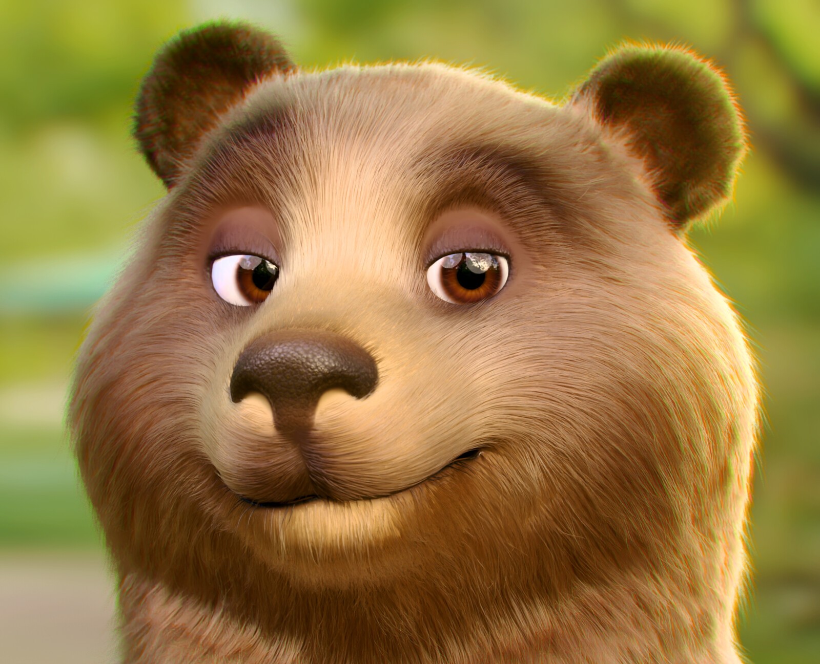 Медведь — 3D, Анимация на Dprofile