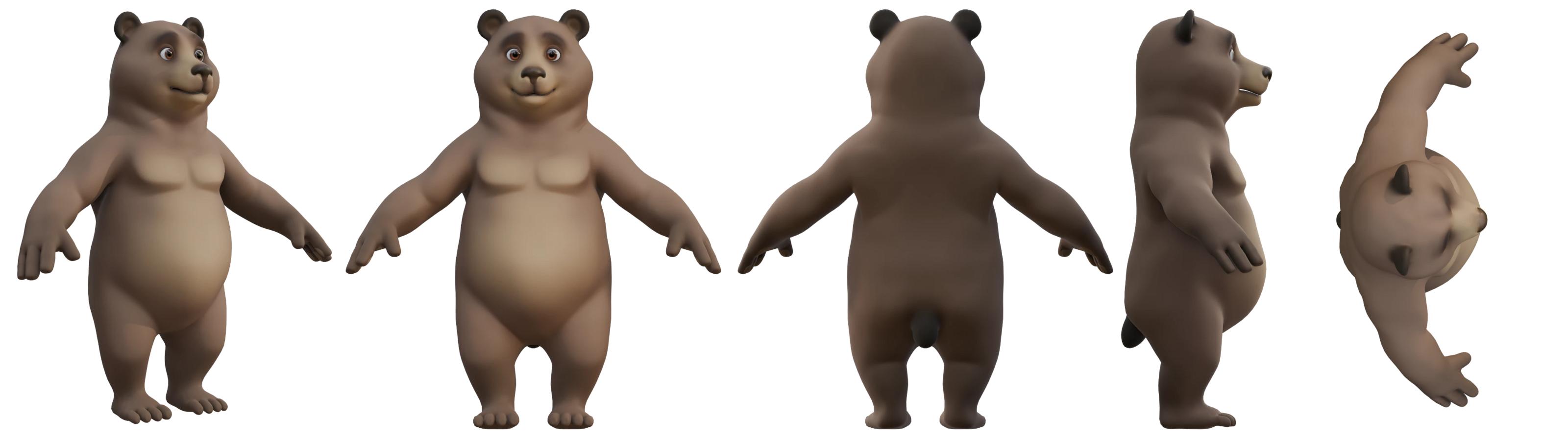 Медведь — Изображение №3 — 3D, Анимация на Dprofile