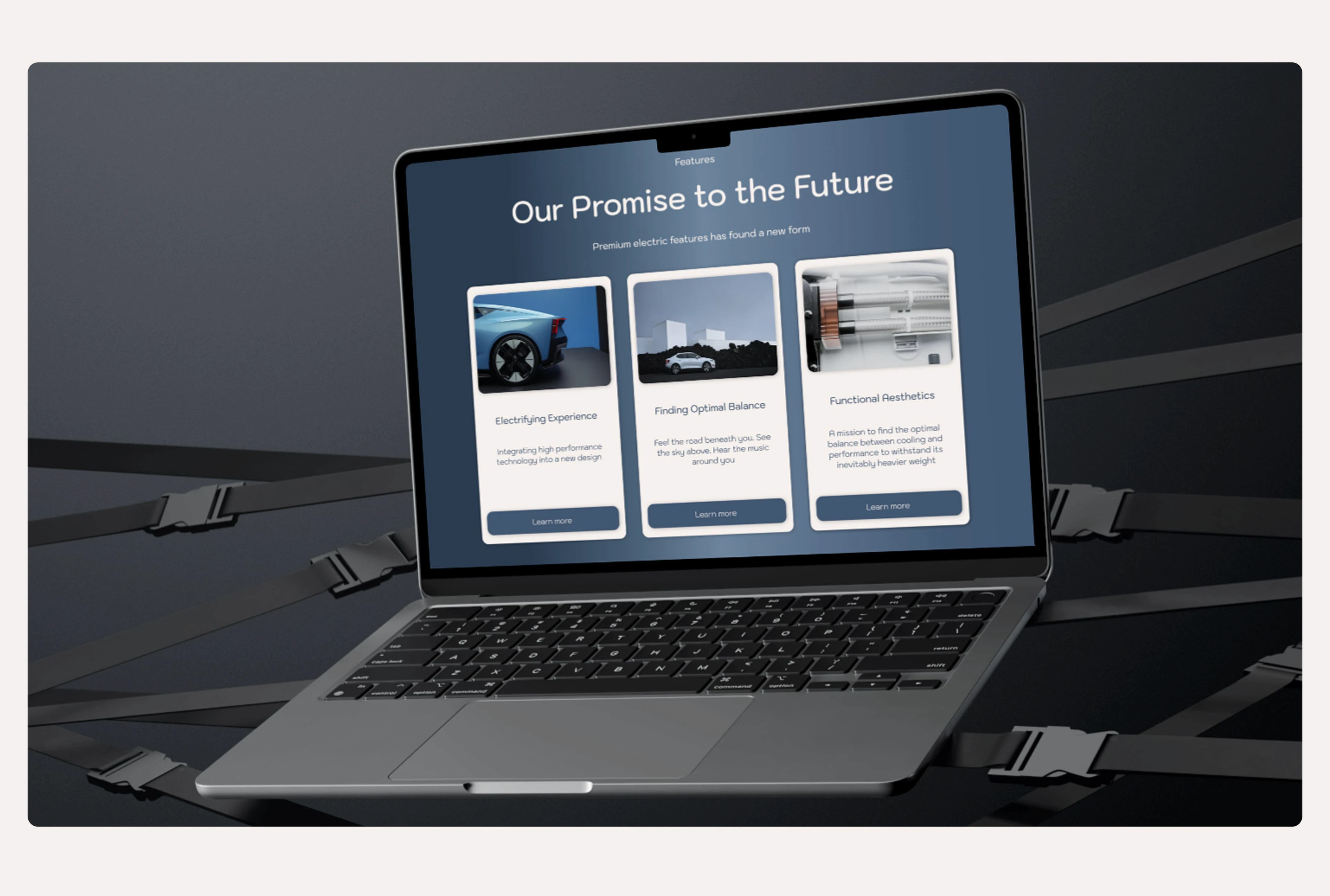Luminarire/Web desing for an electric vehicle — Изображение №9 — Интерфейсы на Dprofile