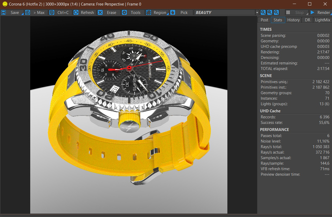 3d Визуализация часов — Изображение №1 — Интерфейсы, Иллюстрация на Dprofile