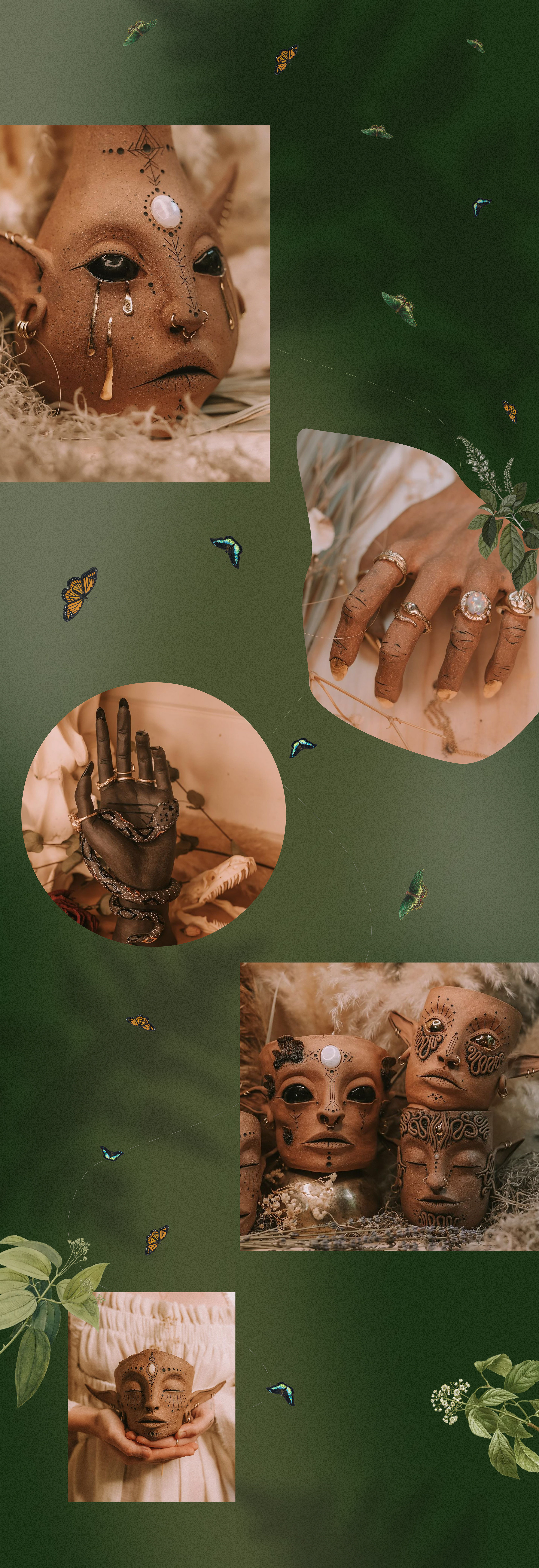 Website design for a ceramics master — Изображение №5 — Интерфейсы на Dprofile