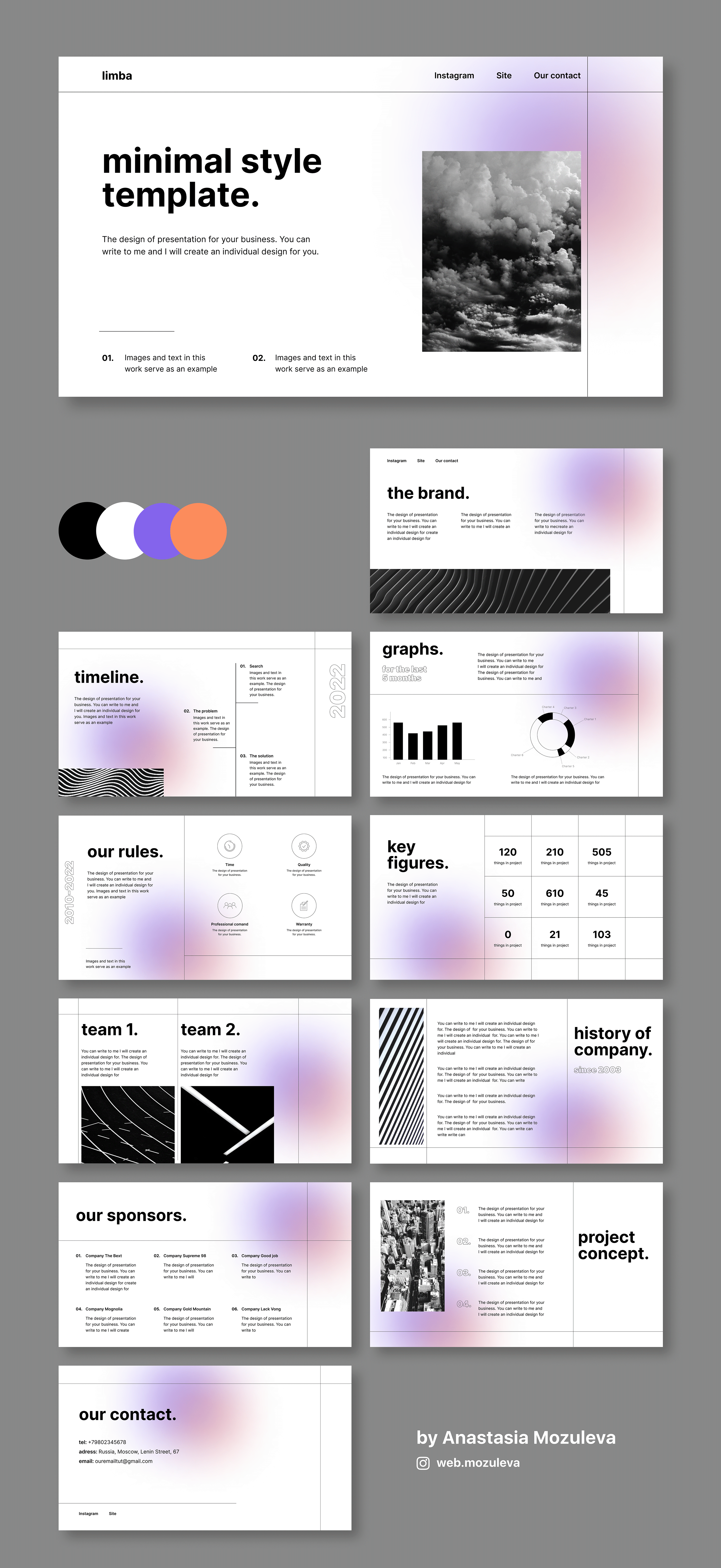 Presentation design — Изображение №1 — Брендинг, Графика на Dprofile