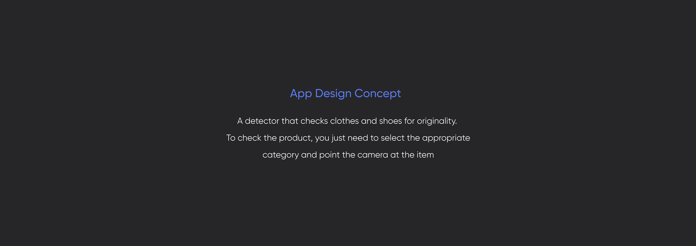 App Design Concept | Detector — Изображение №2 — Брендинг, Интерфейсы на Dprofile