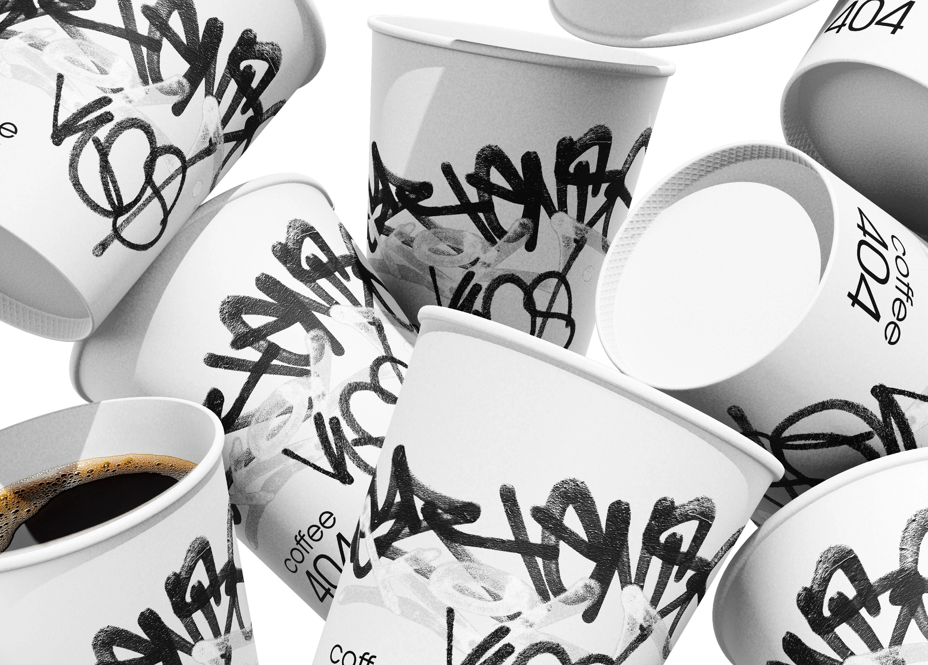ФИРМЕННЫЙ СТИЛЬ КОФЕЙНИ 404COFFEE — Изображение №13 — Брендинг на Dprofile