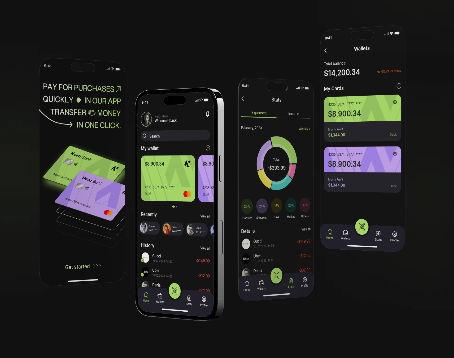 Nova — everyday Banking — Изображение №3 — Интерфейсы на Dprofile
