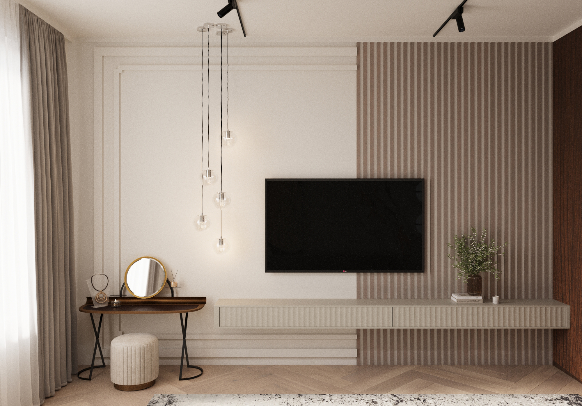 Bedroom interior design — Изображение №2 — 3D на Dprofile