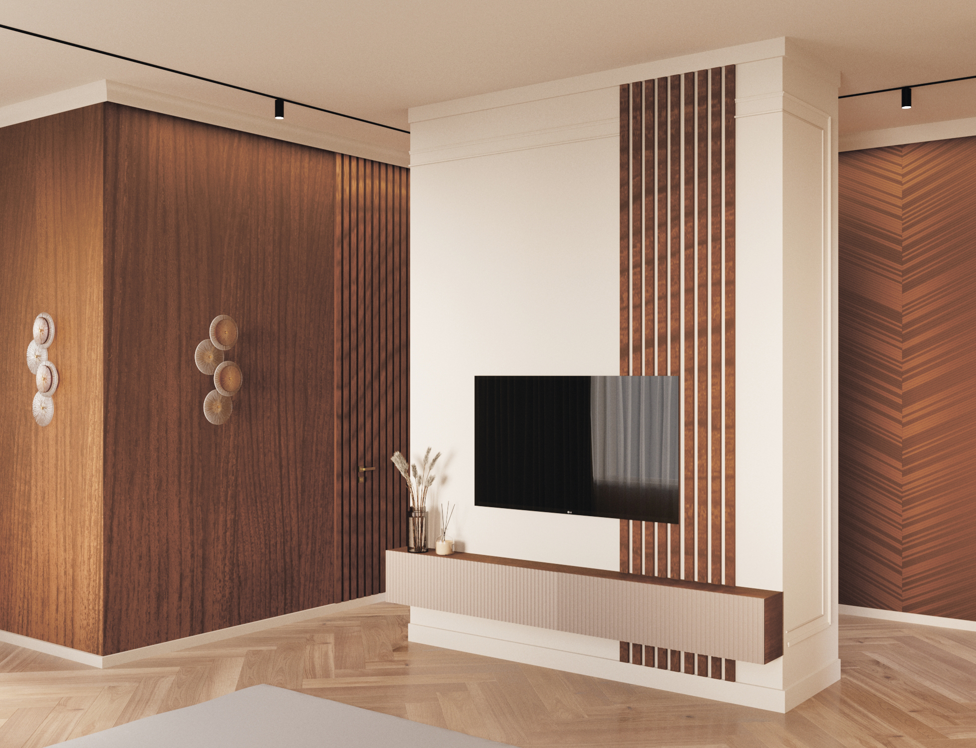 Living room interior design — Изображение №2 — 3D на Dprofile