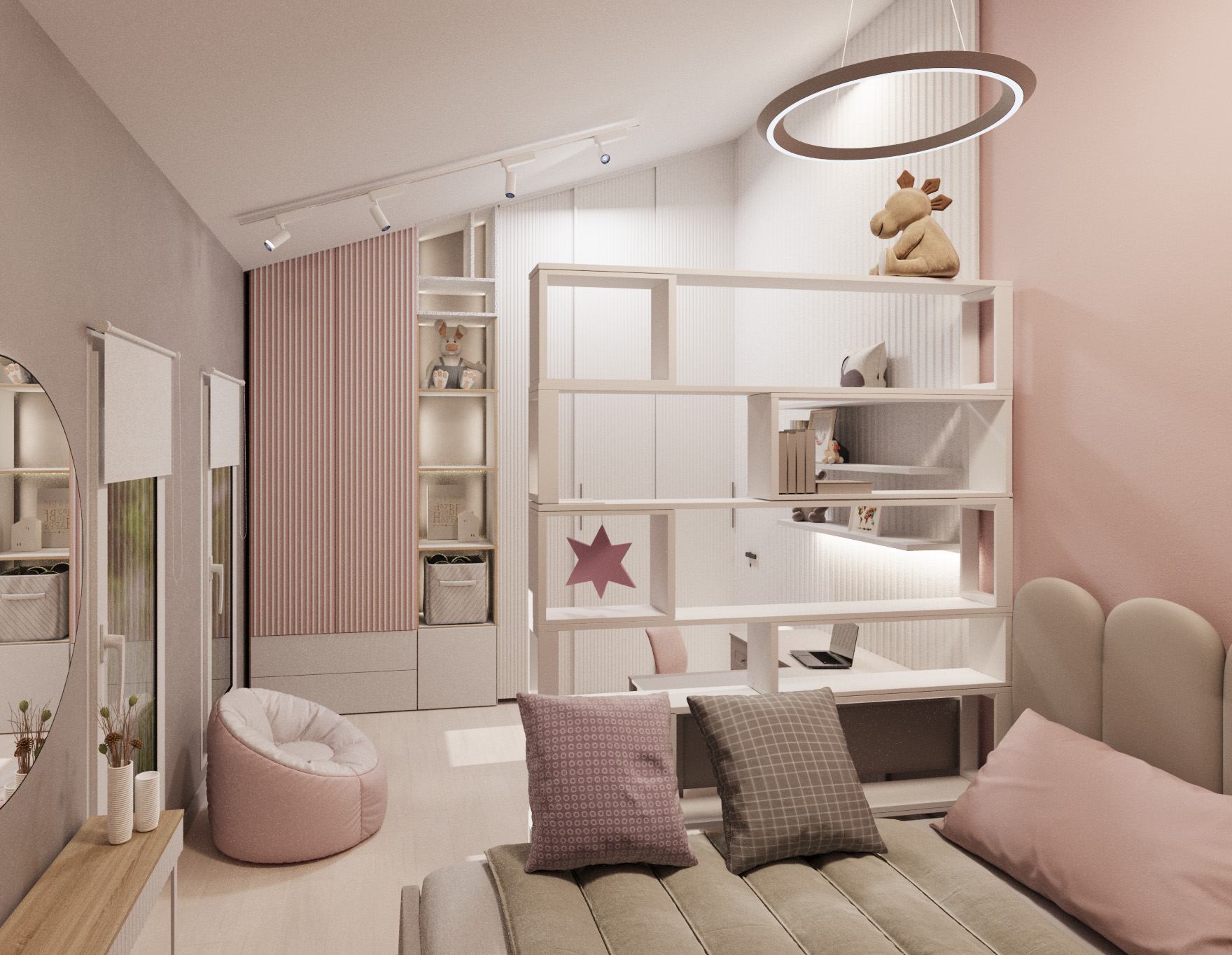 Interior design of a child's room — Изображение №1 — 3D на Dprofile