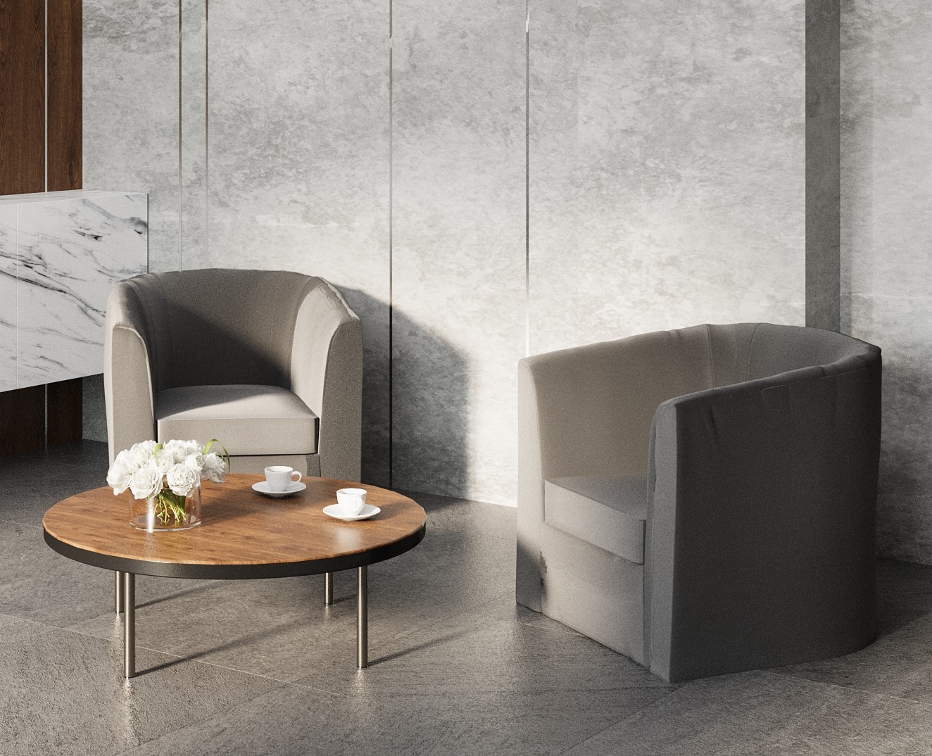 Recreation room interior design — 3D на Dprofile