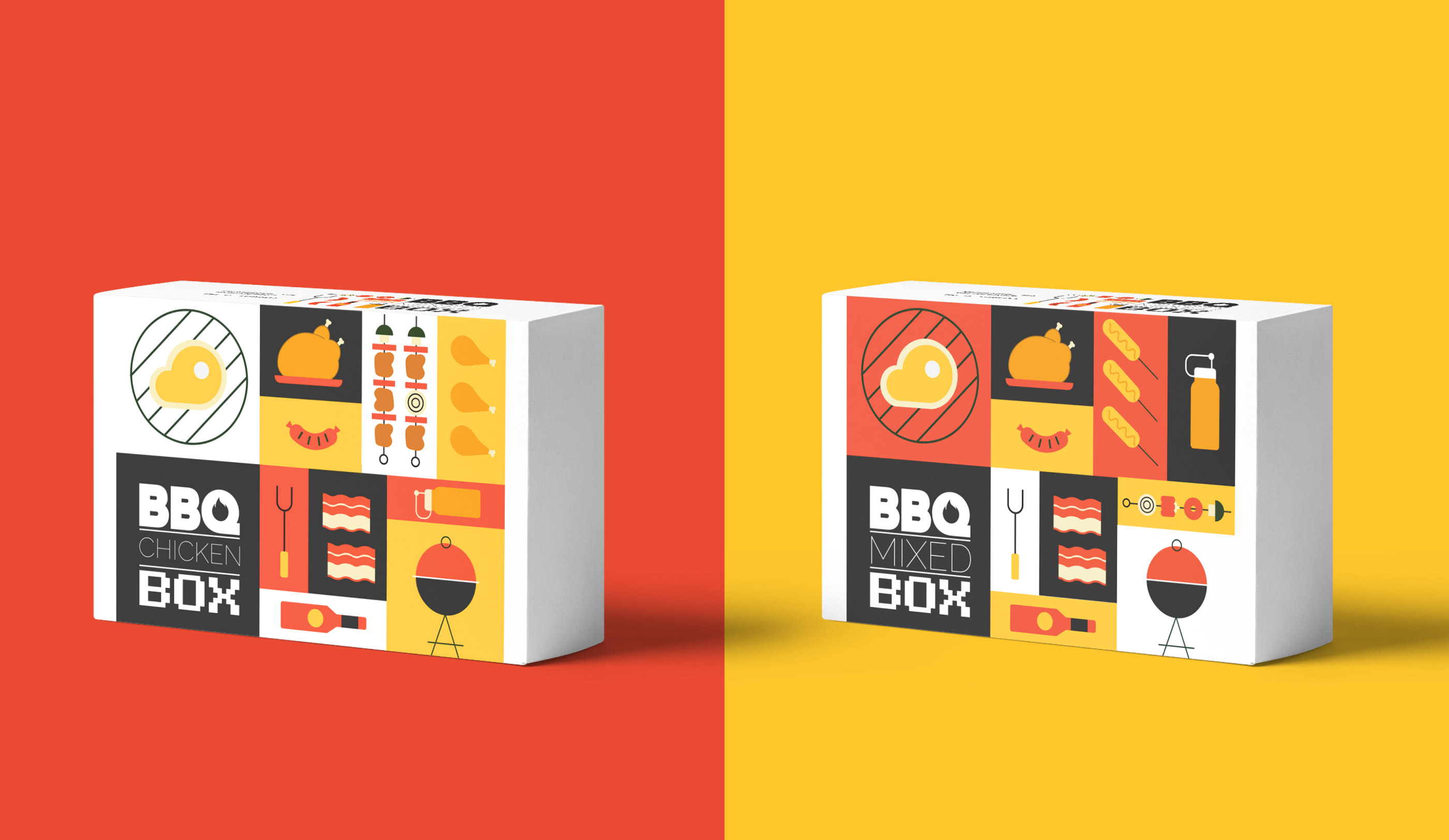 Packaging design for BBQ Kitchen — Изображение №9 — Иллюстрация, Графика на Dprofile