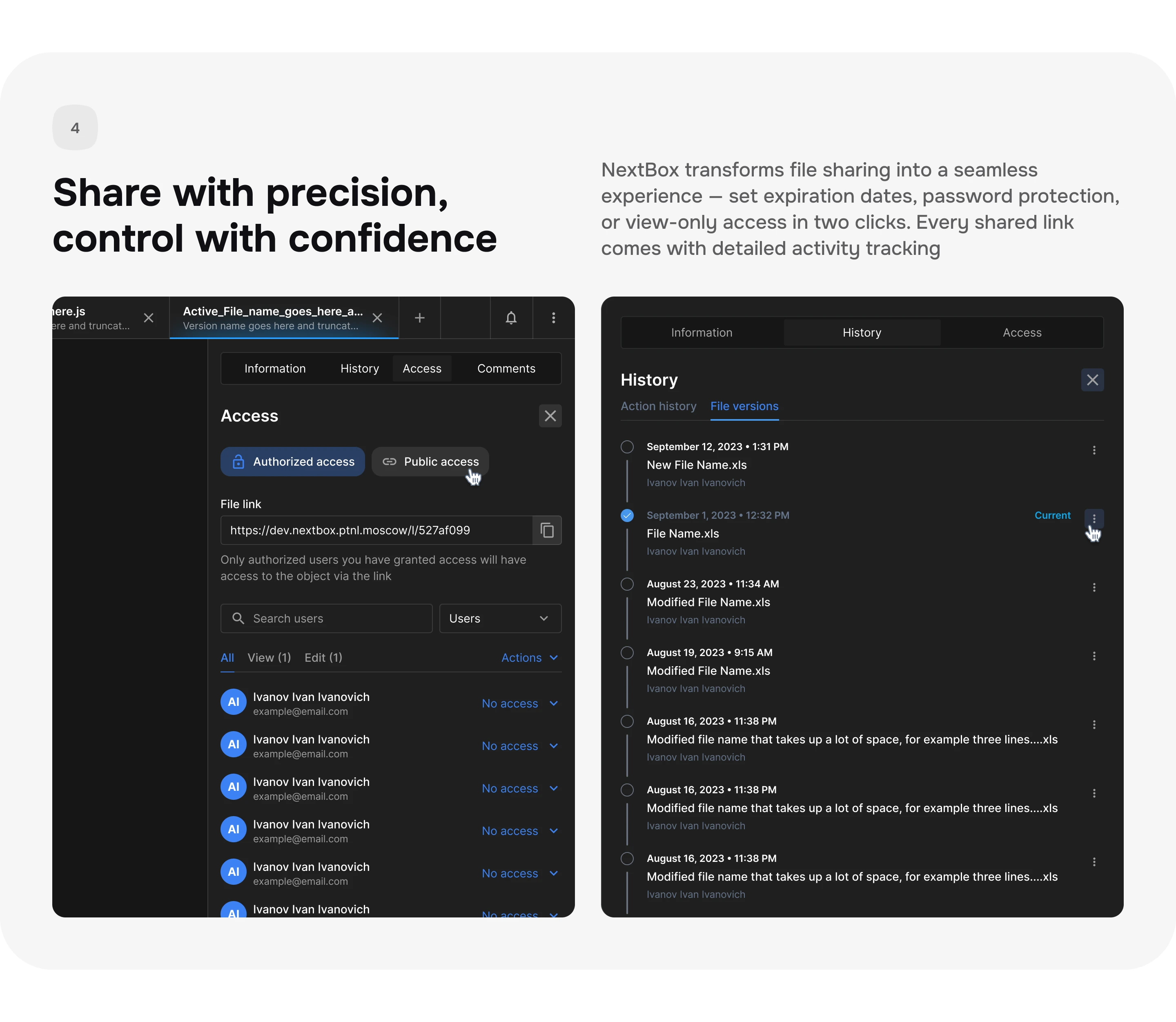 Nextbox® – cloud storage — Изображение №6 — Интерфейсы на Dprofile