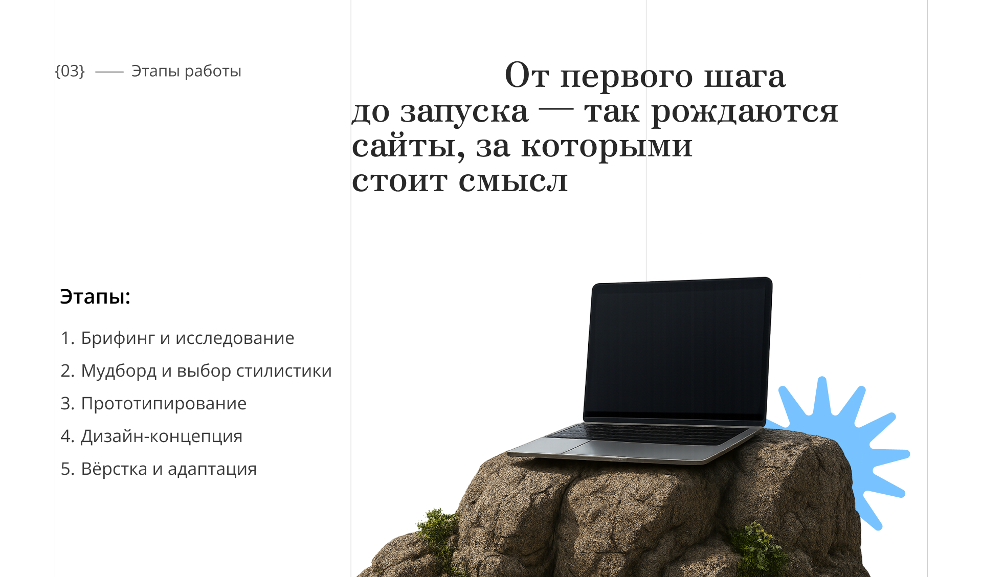 Landing for interior design studio — Изображение №4 — Интерфейсы, Брендинг на Dprofile