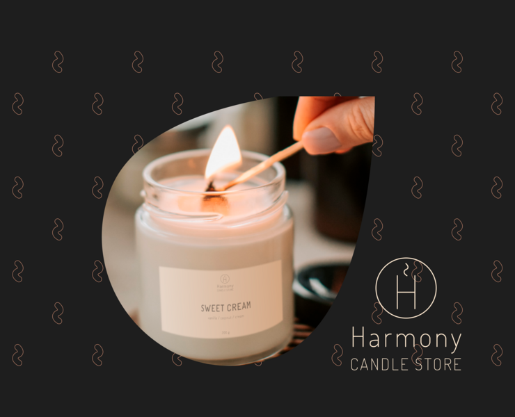 Harmony. Хюгге-концепт для магазина ароматических свечей на Dprofile