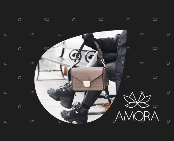 Amora. Концепт для бренда сумок и аксессуаров на Dprofile