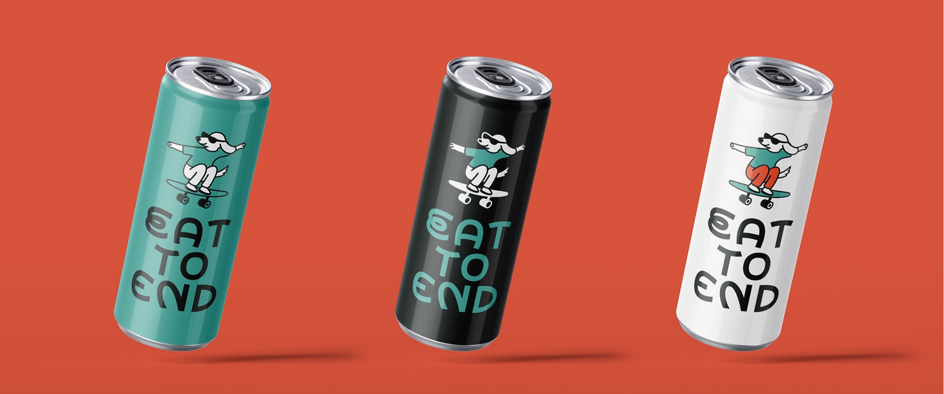 Разработка бренда для уличного кафе EatToEnd — Изображение №6 — Брендинг на Dprofile