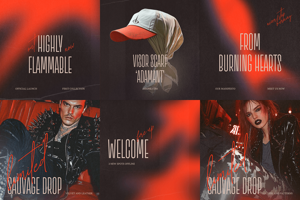 ab igne—never stop burning | brand identity — Изображение №6 — Брендинг на Dprofile