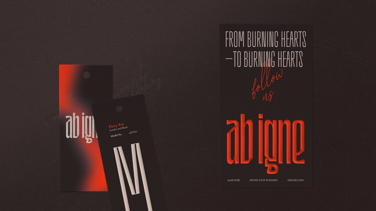 ab igne—never stop burning | brand identity — Изображение №5 — Брендинг на Dprofile