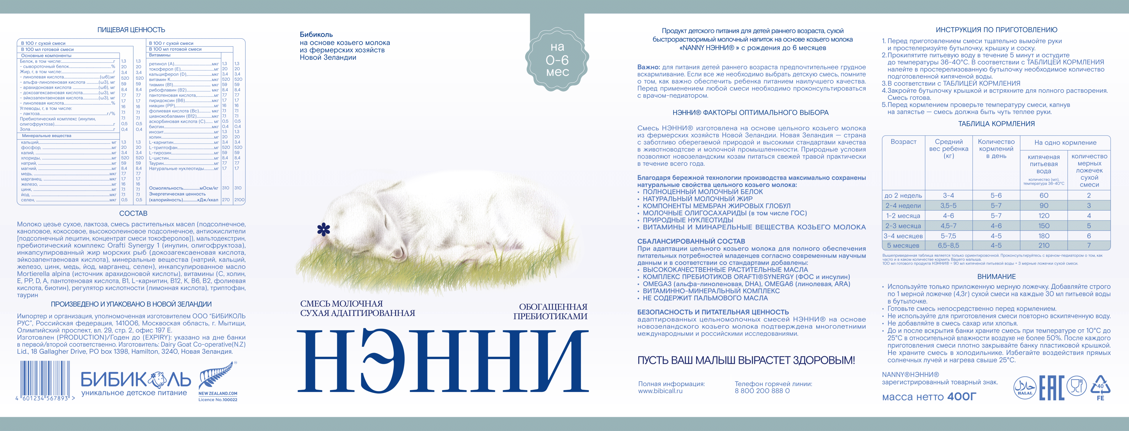 НЭННИ: редизайн упаковки — Изображение №6 — Брендинг, 3D на Dprofile