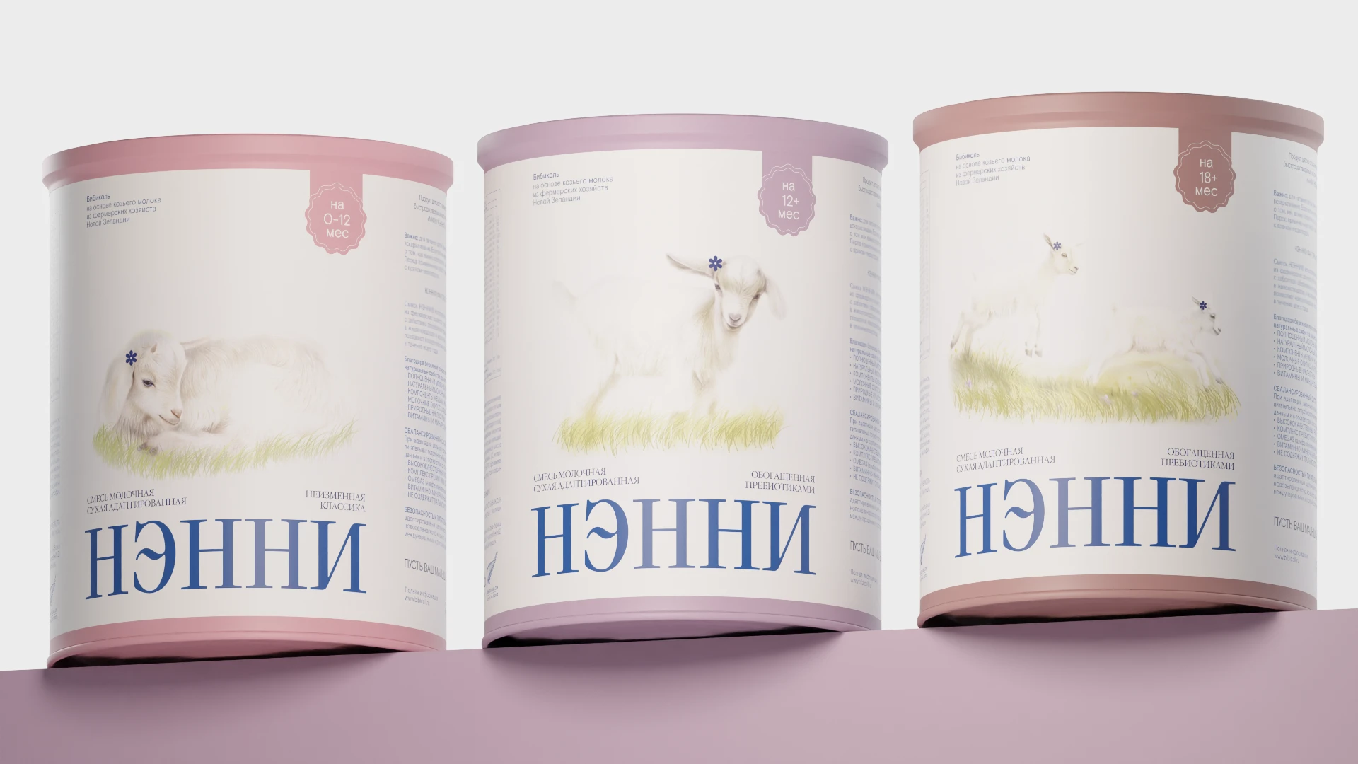 НЭННИ: редизайн упаковки — Изображение №10 — Брендинг, 3D на Dprofile