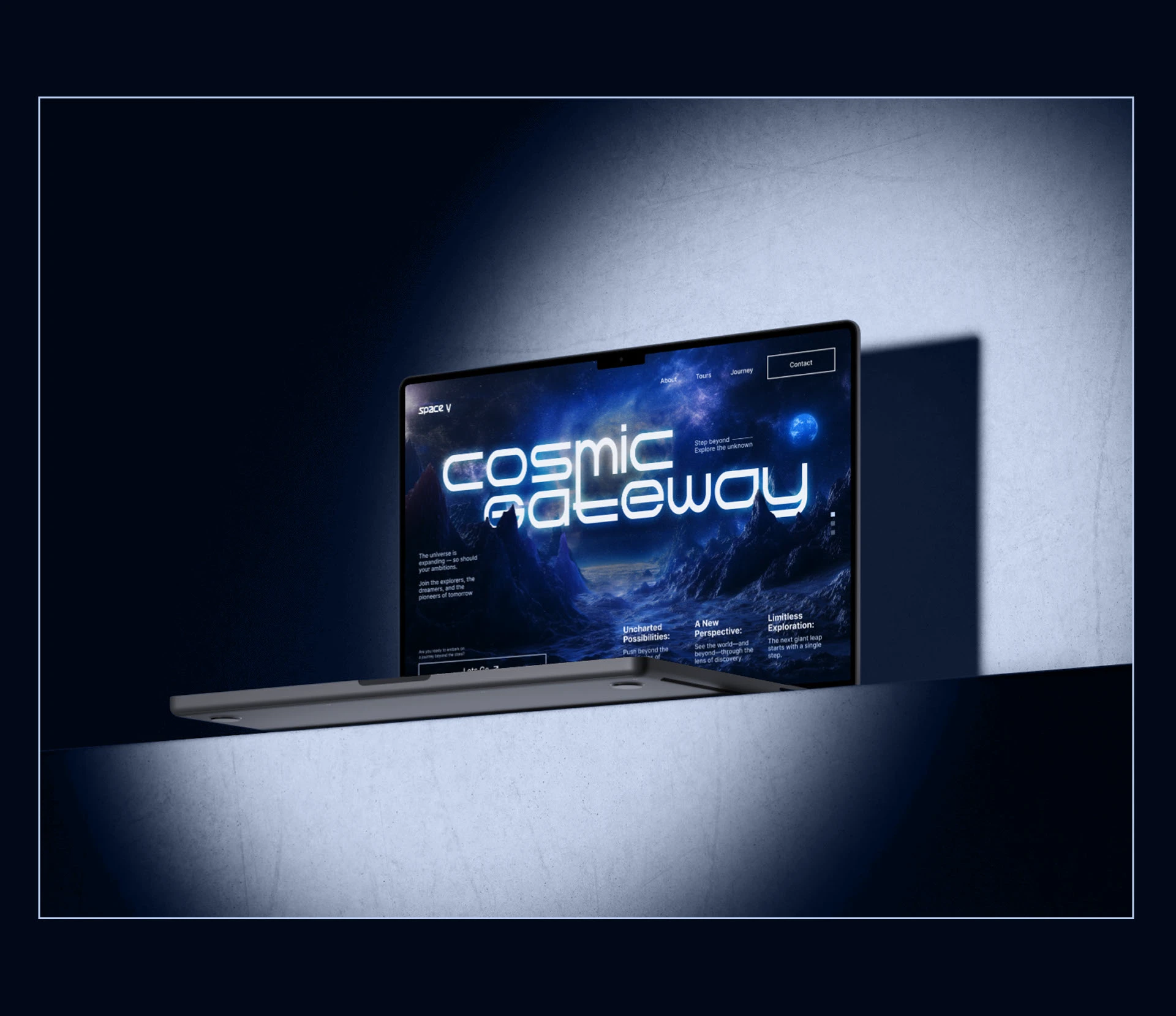 Cosmic Gateway | Landing page — Изображение №6 — Интерфейсы на Dprofile