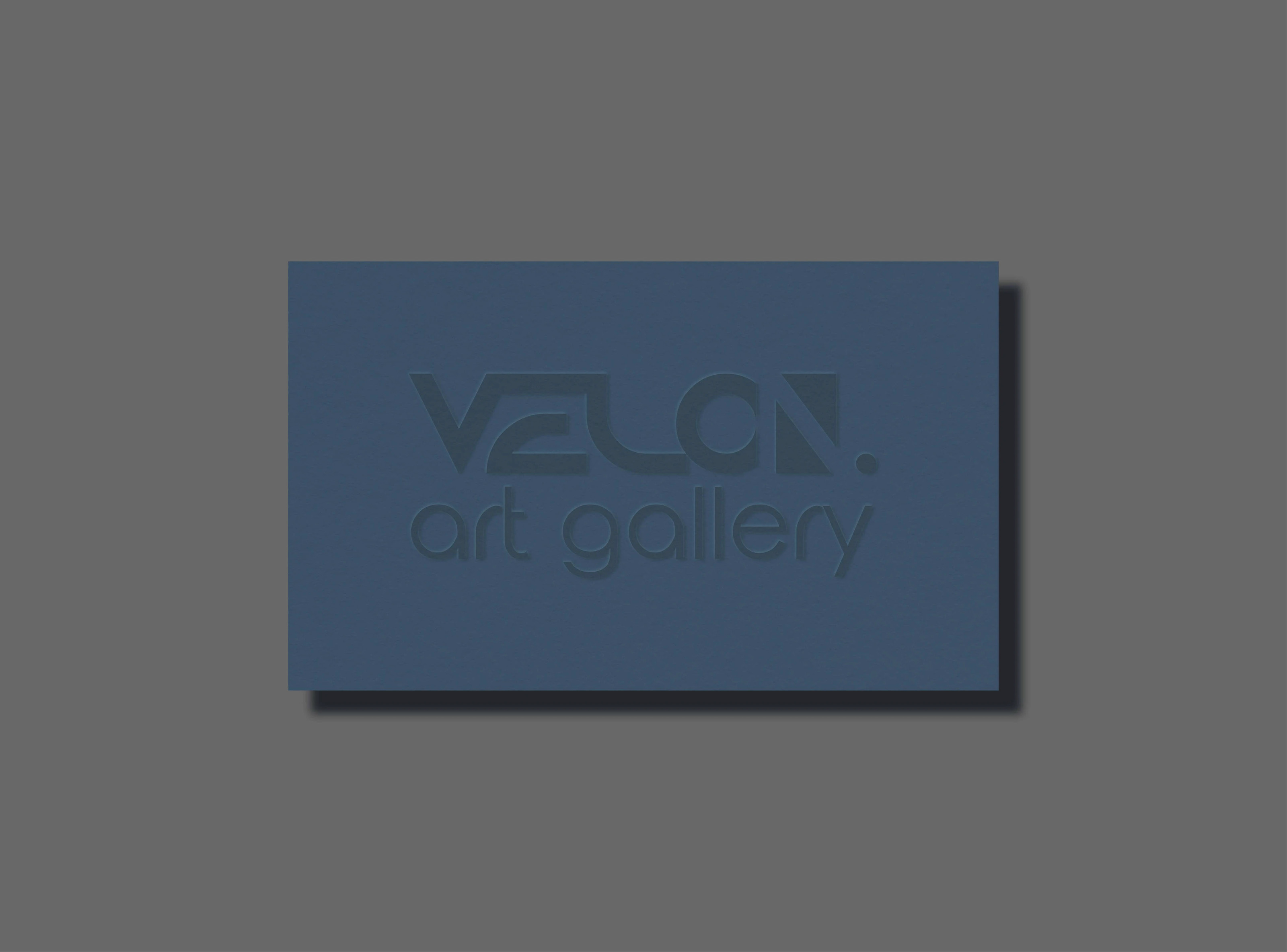 VELON ART GALLERY logotype — Изображение №2 — Брендинг, Графика на Dprofile