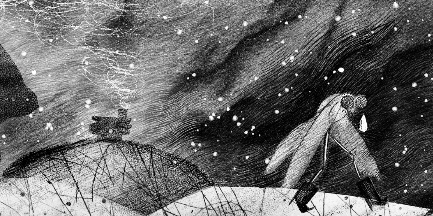 Иллюстрации "Стрекоза и муравей" — Изображение №5 — Иллюстрация на Dprofile