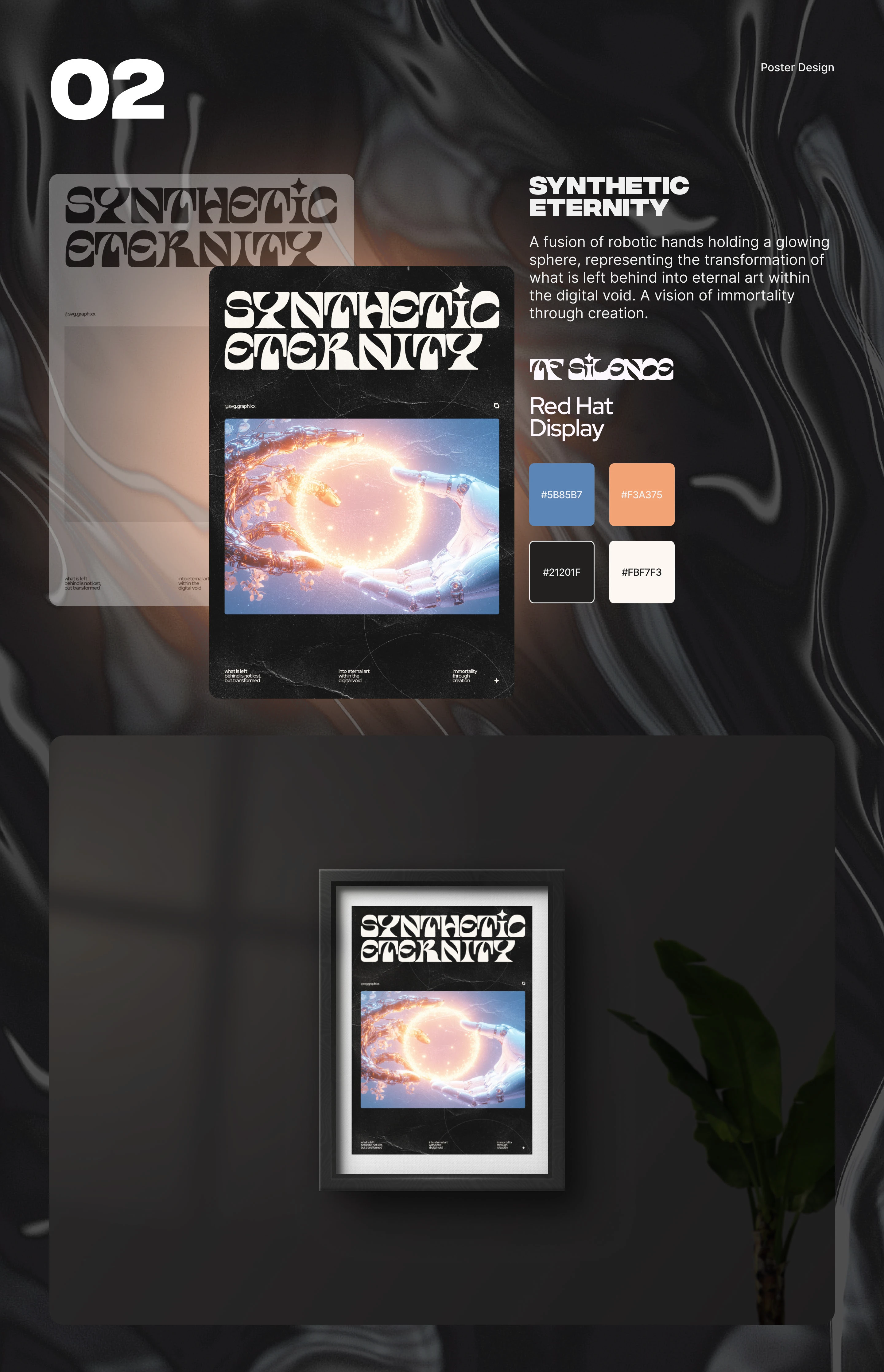 Afterlife | Visual Designs (poster, landing) — Изображение №4 — Интерфейсы, Графика на Dprofile