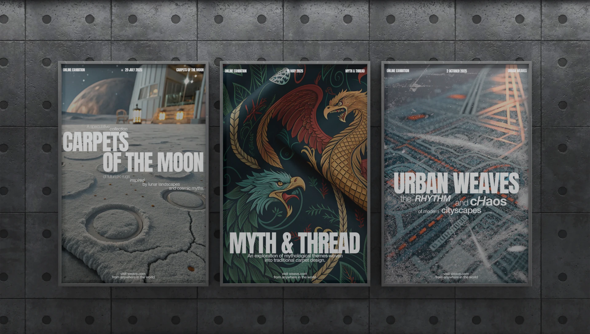 Weave | Digital Museum Website — Изображение №13 — Интерфейсы на Dprofile