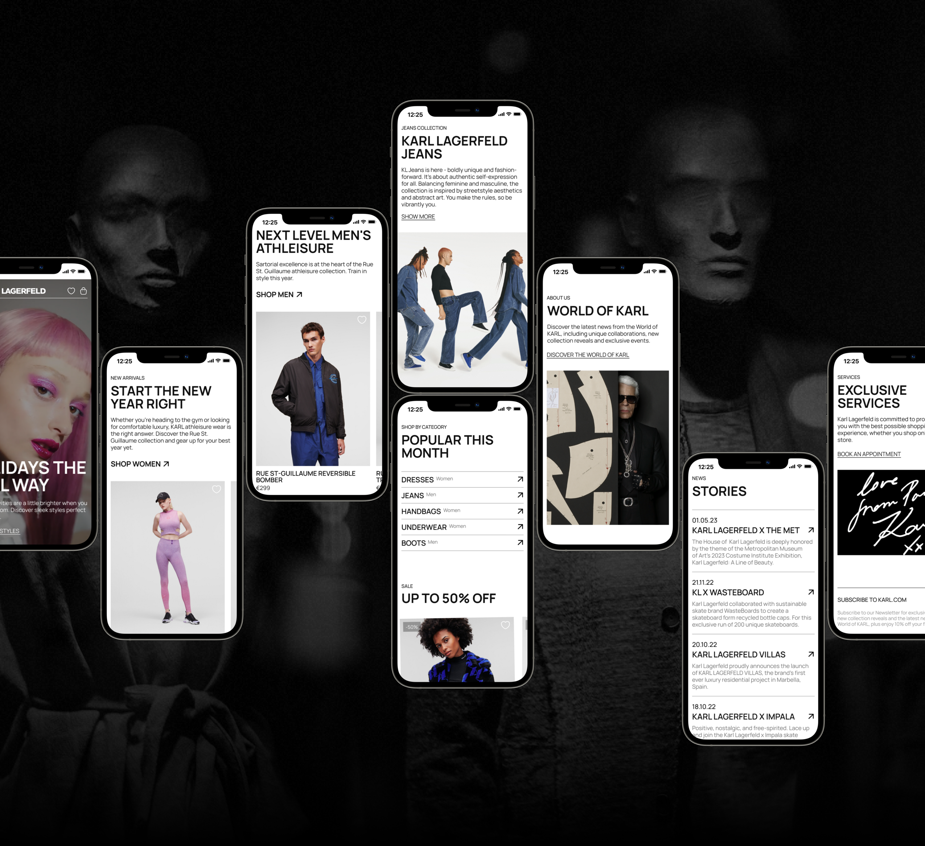 Karl Lagerfeld | E-commerce Redesign — Изображение №4 — Интерфейсы, Анимация на Dprofile