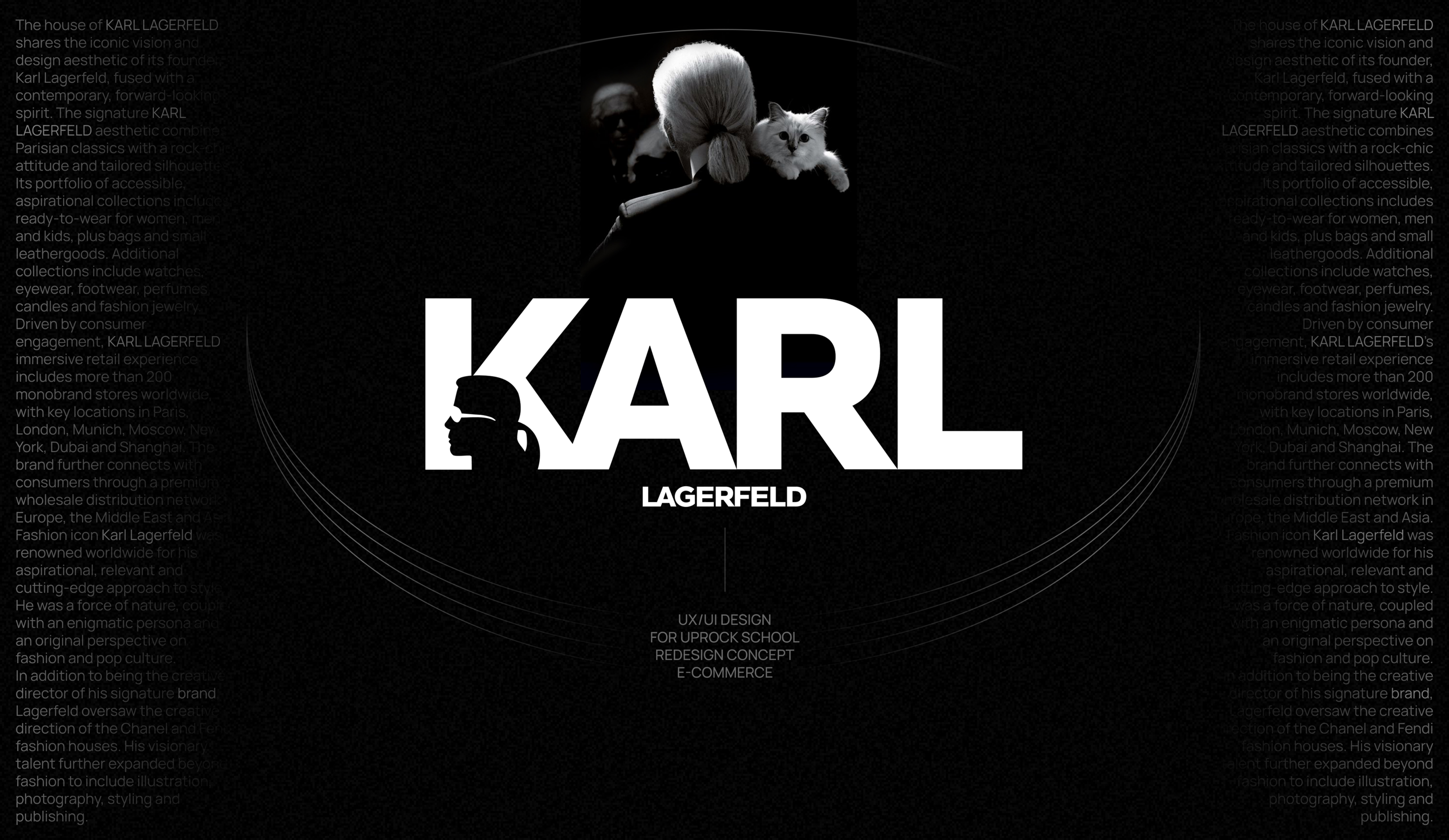 Karl Lagerfeld | E-commerce Redesign — Изображение №1 — Интерфейсы, Анимация на Dprofile