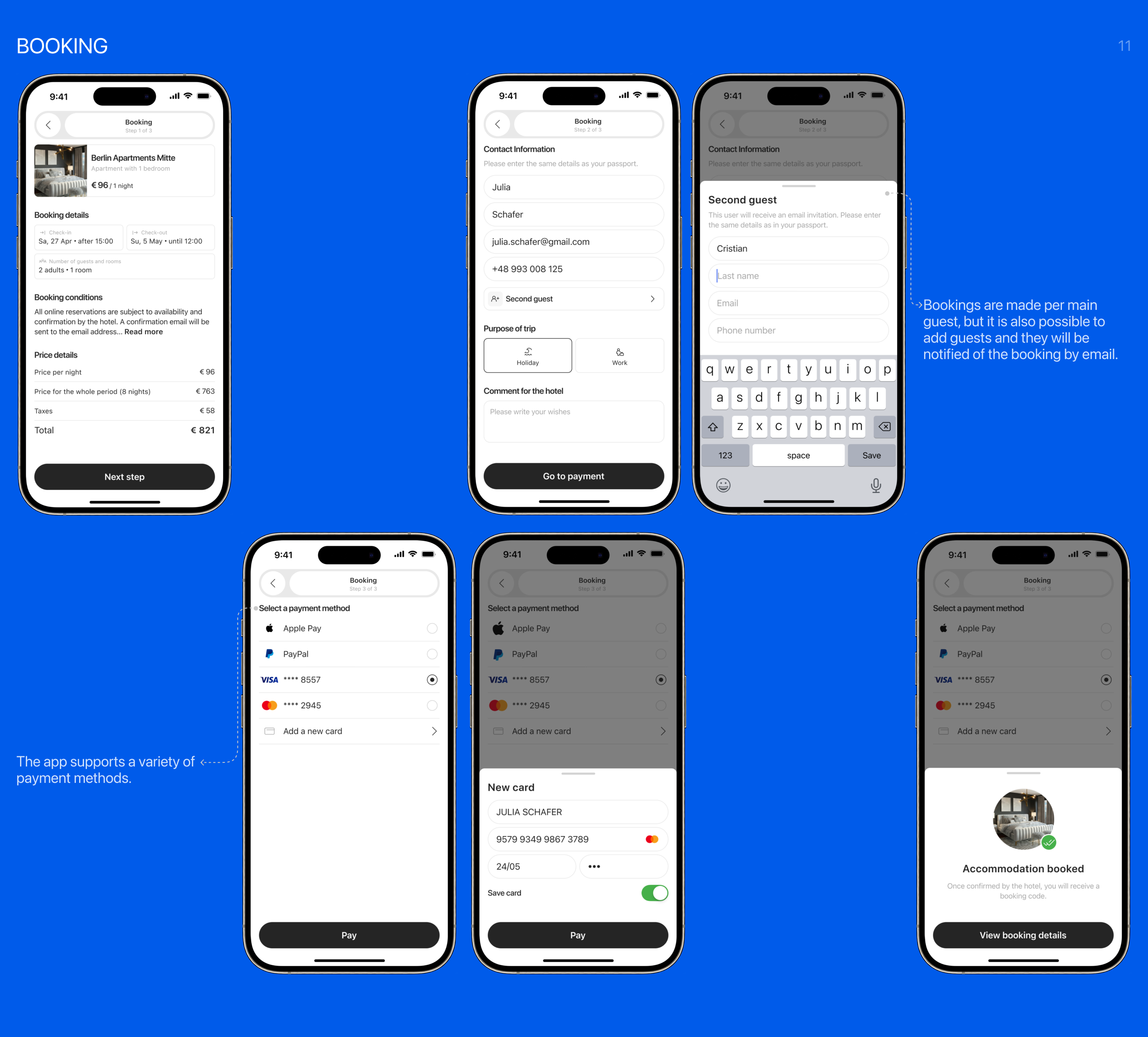 Traveller | Mobile App For Hotel Booking — Изображение №14 — Интерфейсы на Dprofile