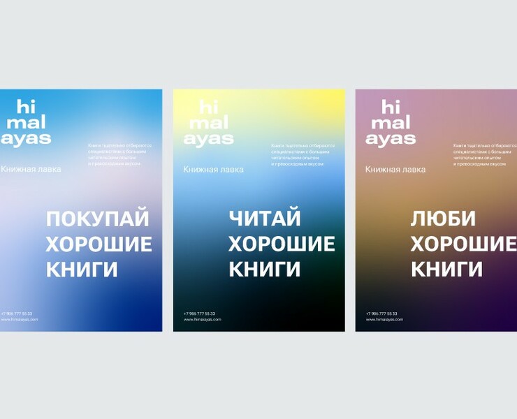 Книжный магазин | Himalayas — Брендинг на Dprofile